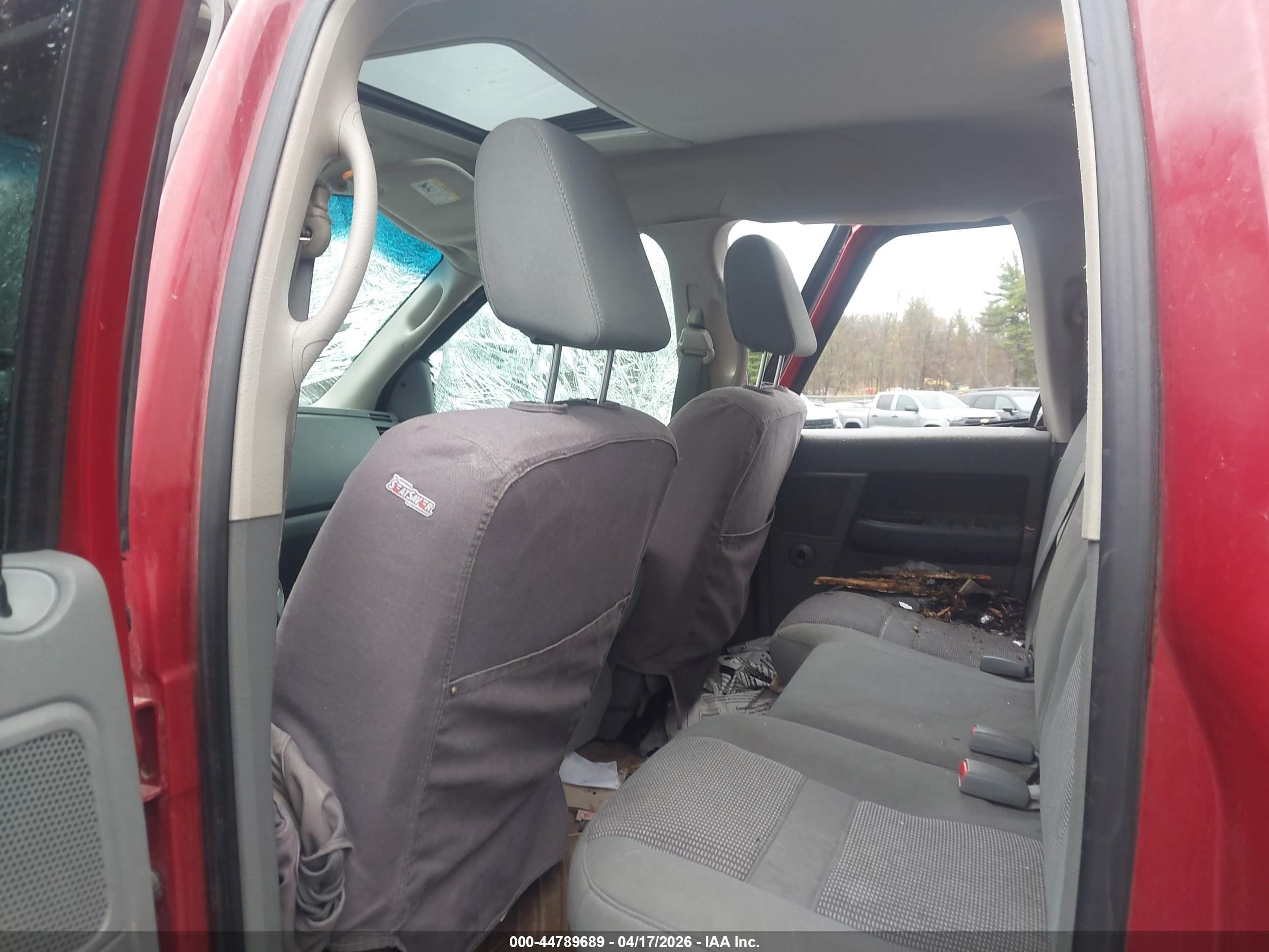2007 Dodge Ram 1500 Slt/trx4 Off Road/sport Red vin: 1D7HU18207S141013