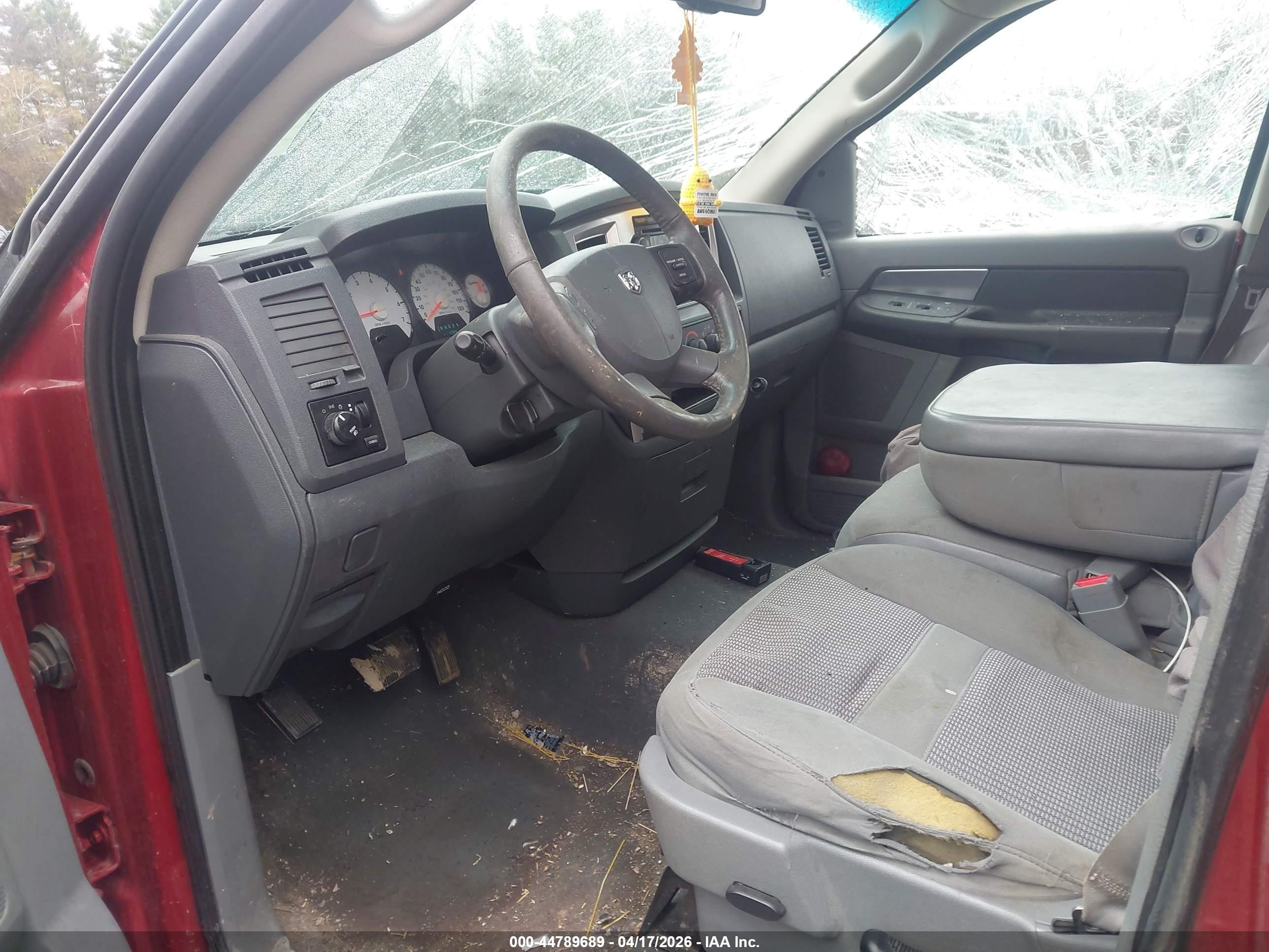 2007 Dodge Ram 1500 Slt/trx4 Off Road/sport Red vin: 1D7HU18207S141013