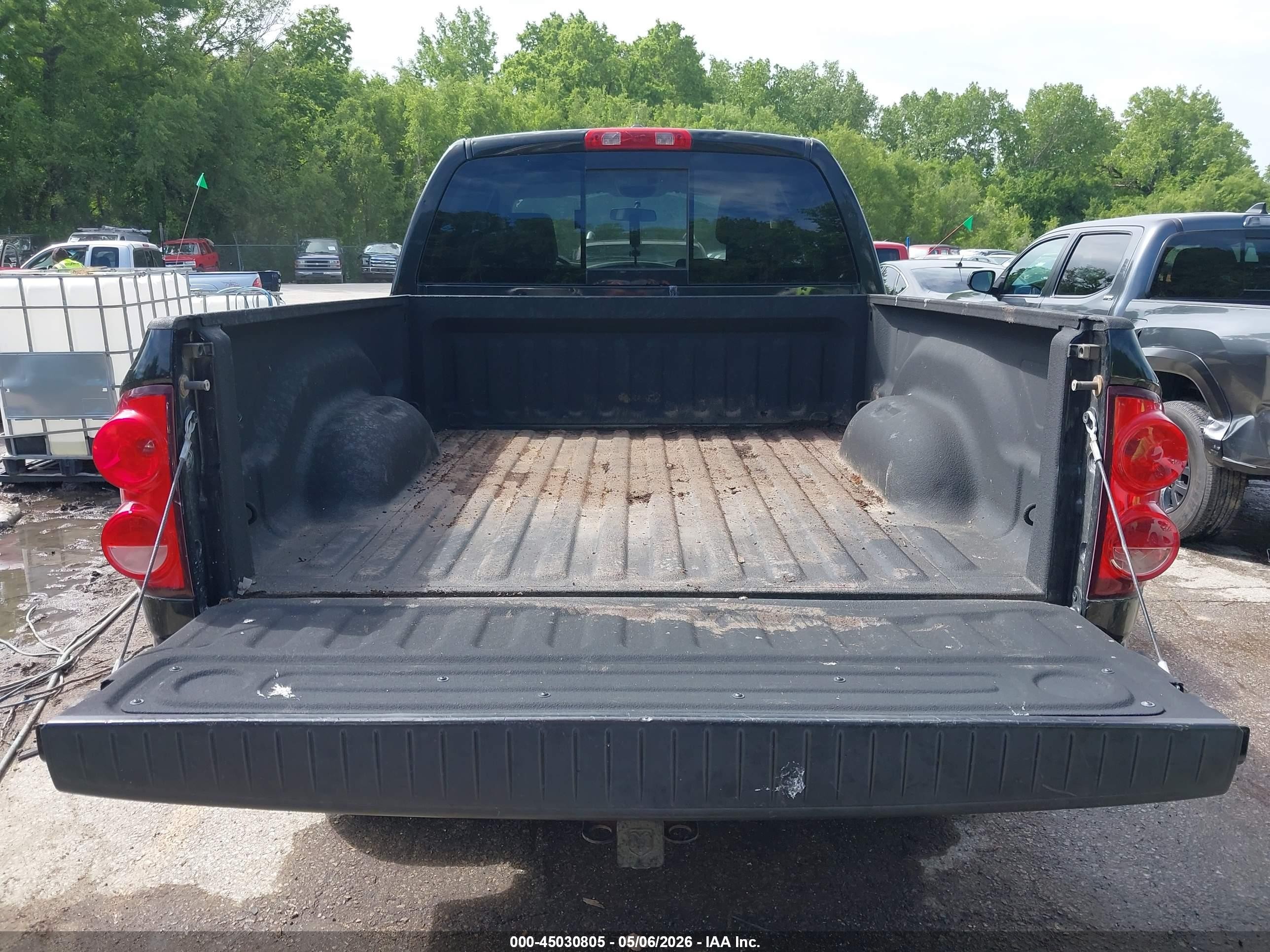 2008 Dodge Ram 1500 Slt Black vin: 1D7HU18208S553756