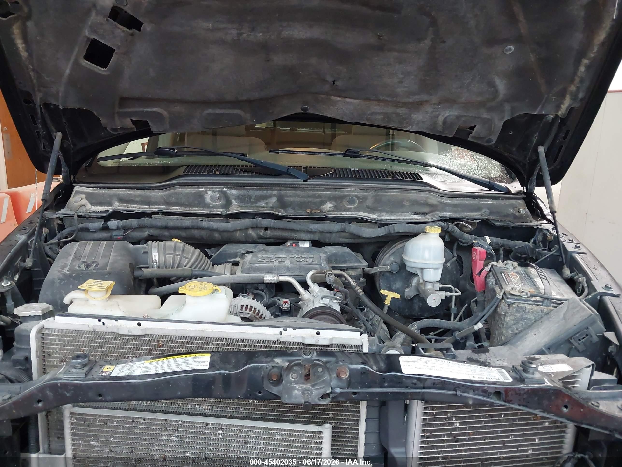2008 Dodge Ram 1500 Slt Черный vin: 1D7HU18208S597708