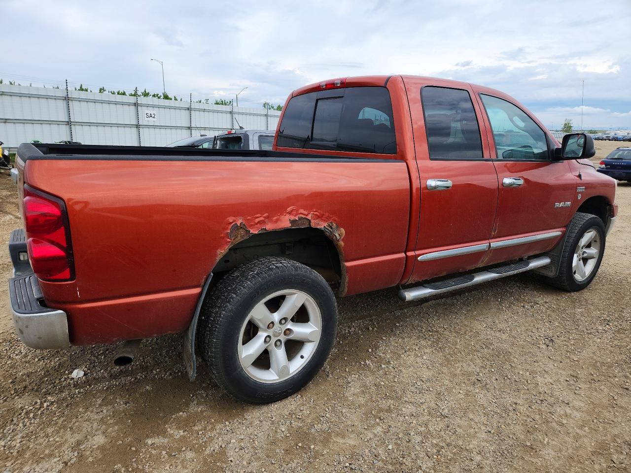 2008 Dodge Ram 1500 St Orange vin: 1D7HU18208S625409