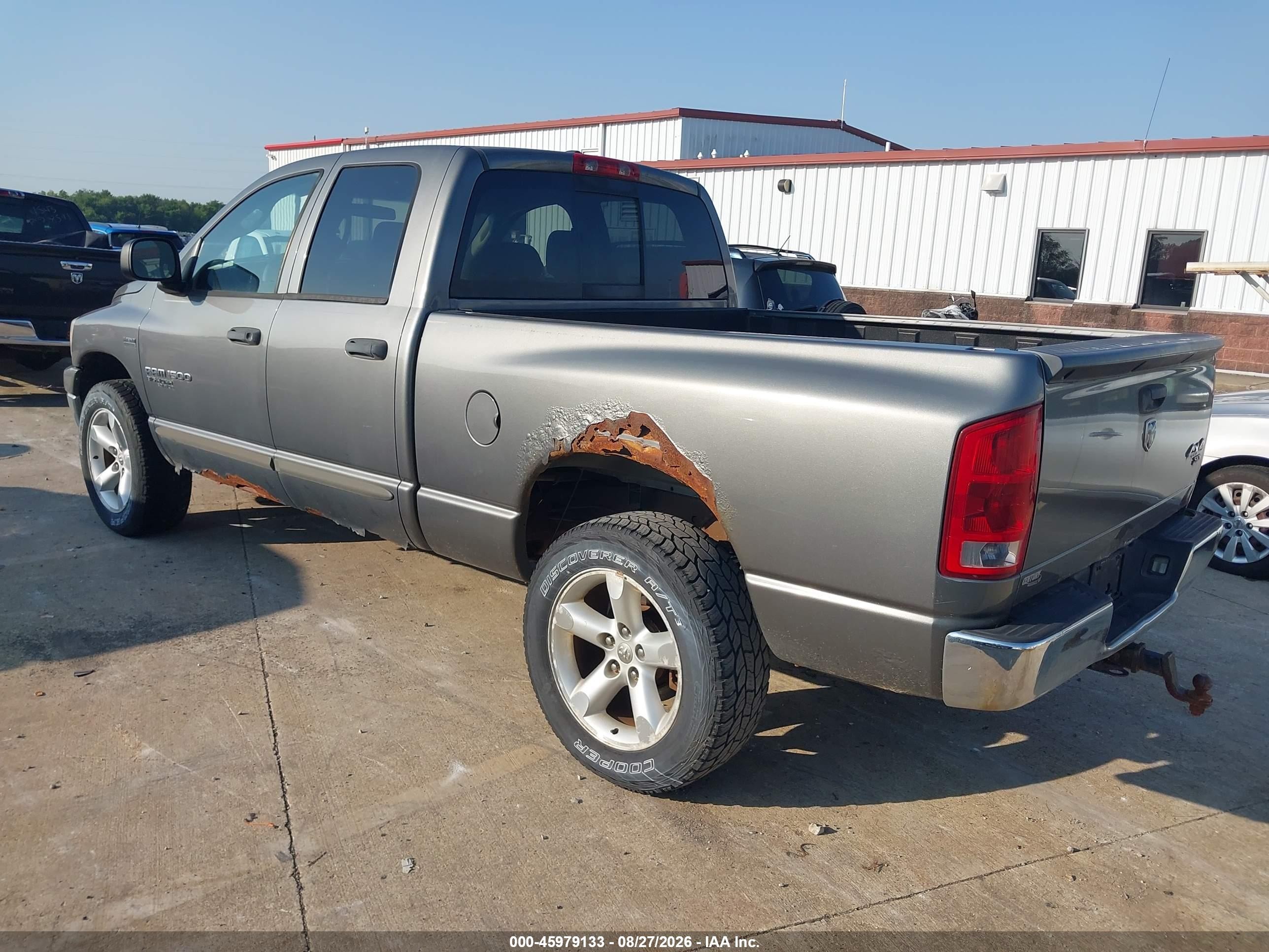 2006 Dodge Ram 1500 Slt/trx4 Off Road/sport Gray vin: 1D7HU18216S577576