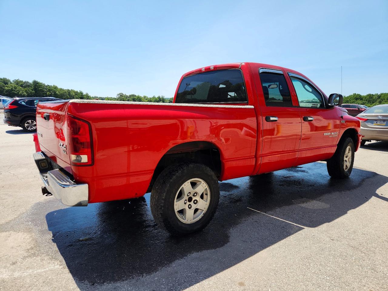2006 Dodge Ram 1500 St Красный vin: 1D7HU18216S650901