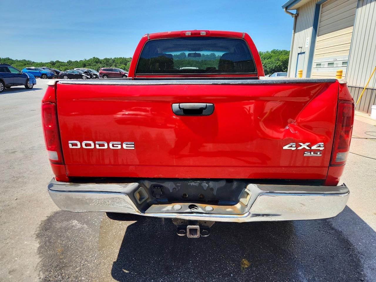 2006 Dodge Ram 1500 St Красный vin: 1D7HU18216S650901
