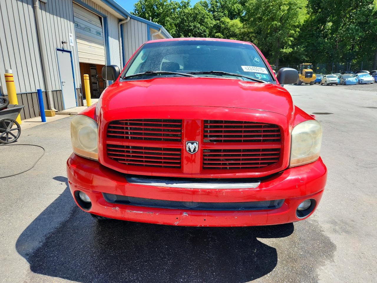2006 Dodge Ram 1500 St Красный vin: 1D7HU18216S650901