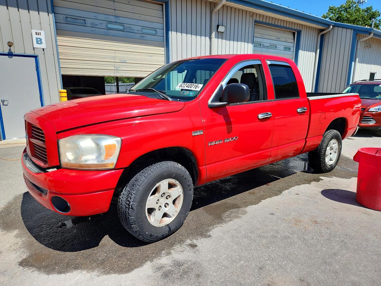 2006 Dodge Ram 1500 St Red vin: 1D7HU18216S650901