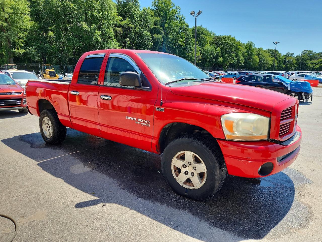 2006 Dodge Ram 1500 St Красный vin: 1D7HU18216S650901