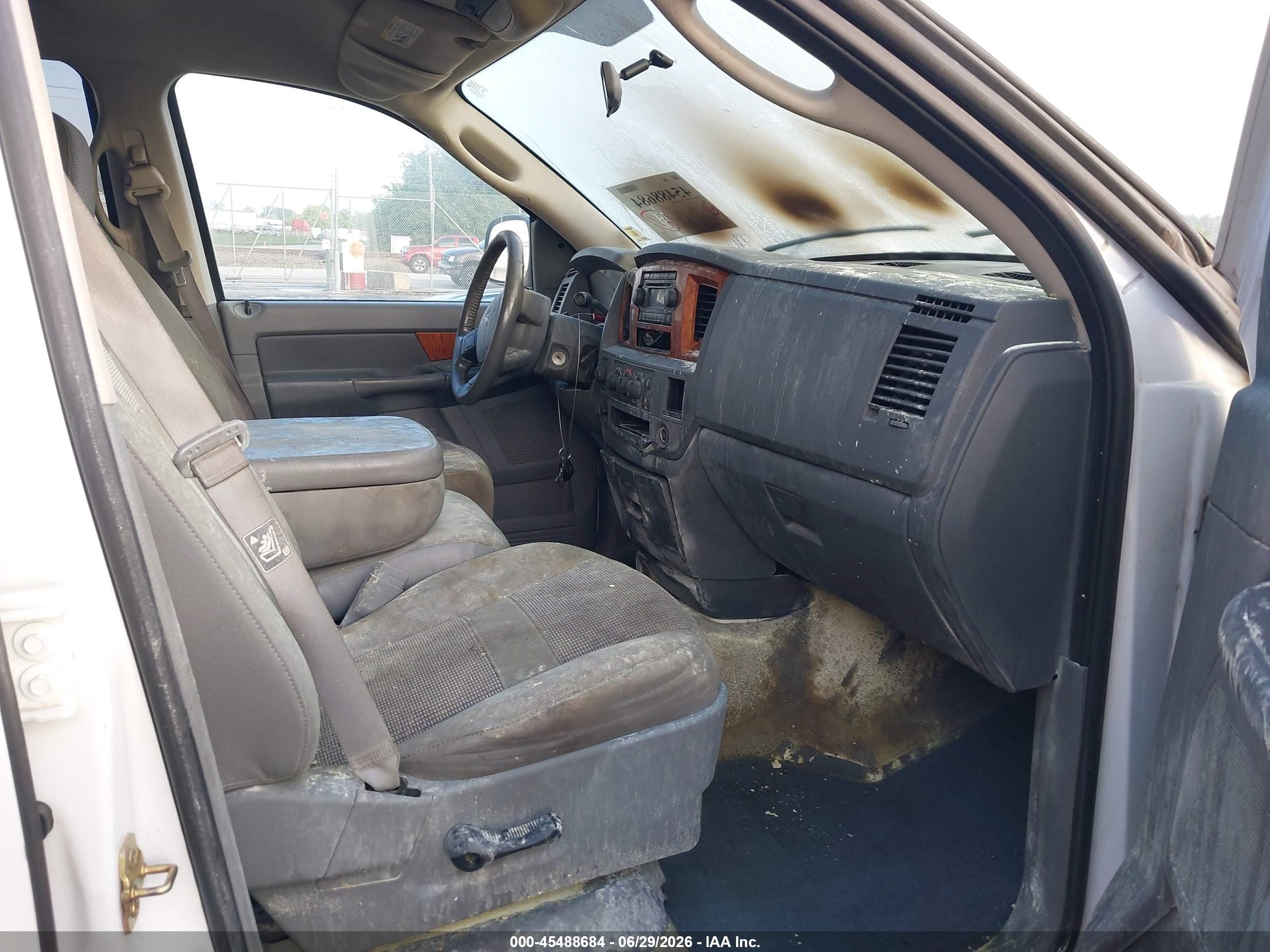 2006 Dodge Ram 1500 Slt/trx4 Off Road/sport White vin: 1D7HU18216S653488