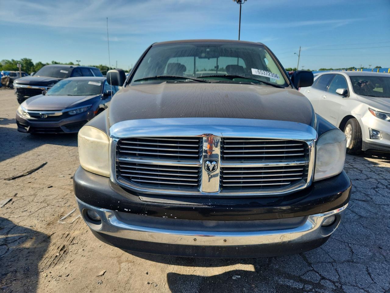 2007 Dodge Ram 1500 St Black vin: 1D7HU18217J523248