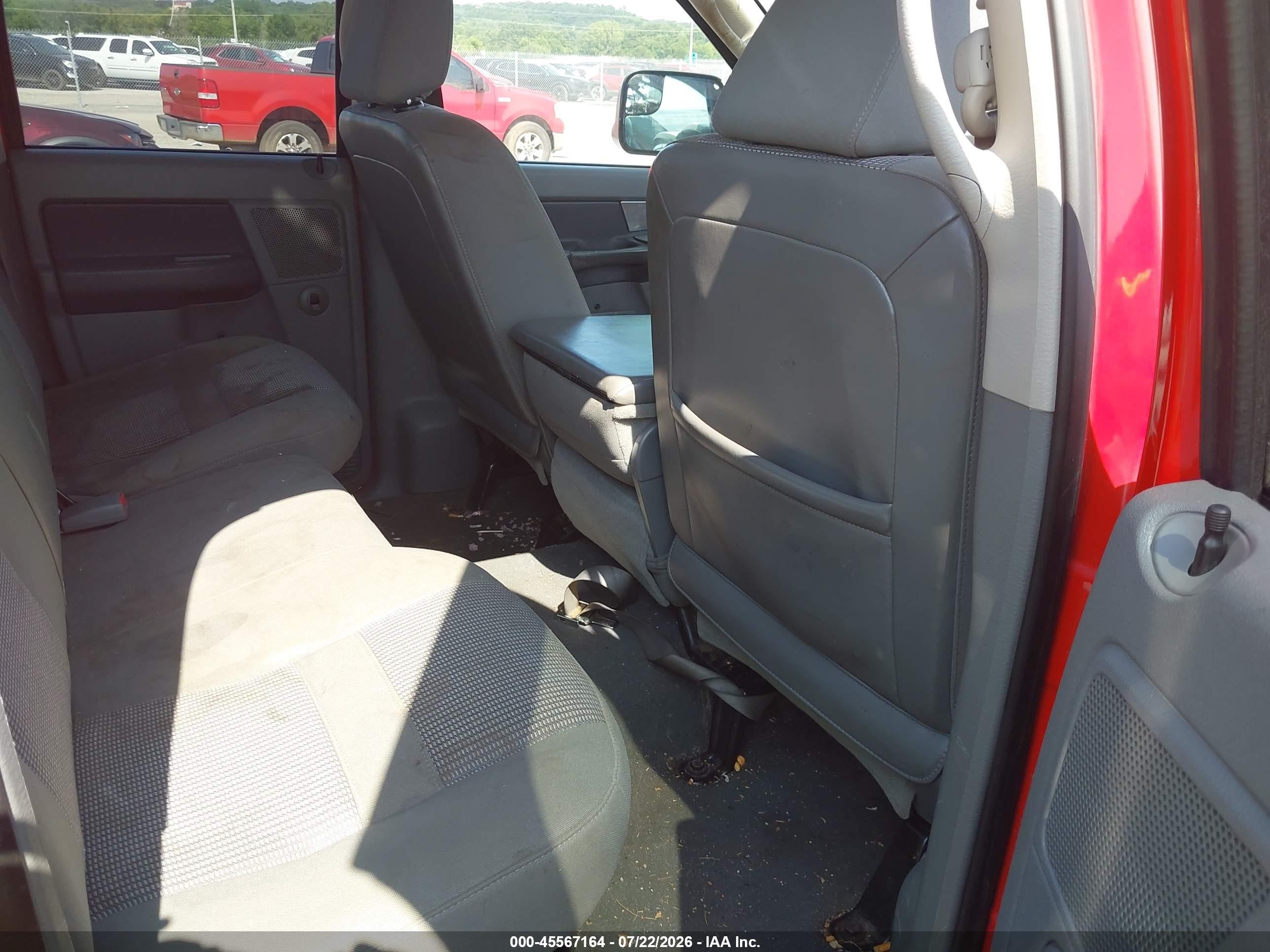 2007 Dodge Ram 1500 Slt/trx4 Off Road/sport Red vin: 1D7HU18217J523640