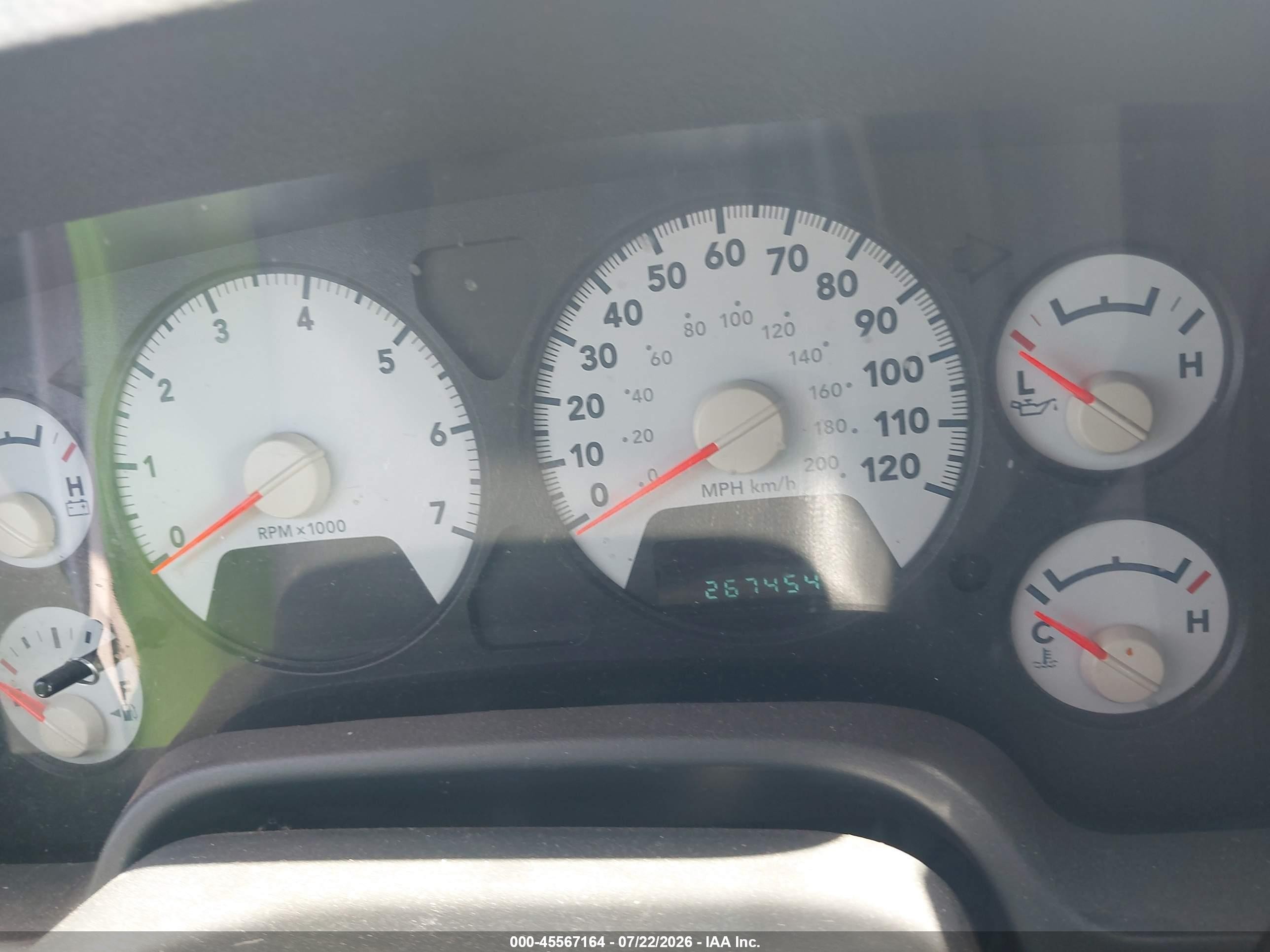 2007 Dodge Ram 1500 Slt/trx4 Off Road/sport Red vin: 1D7HU18217J523640