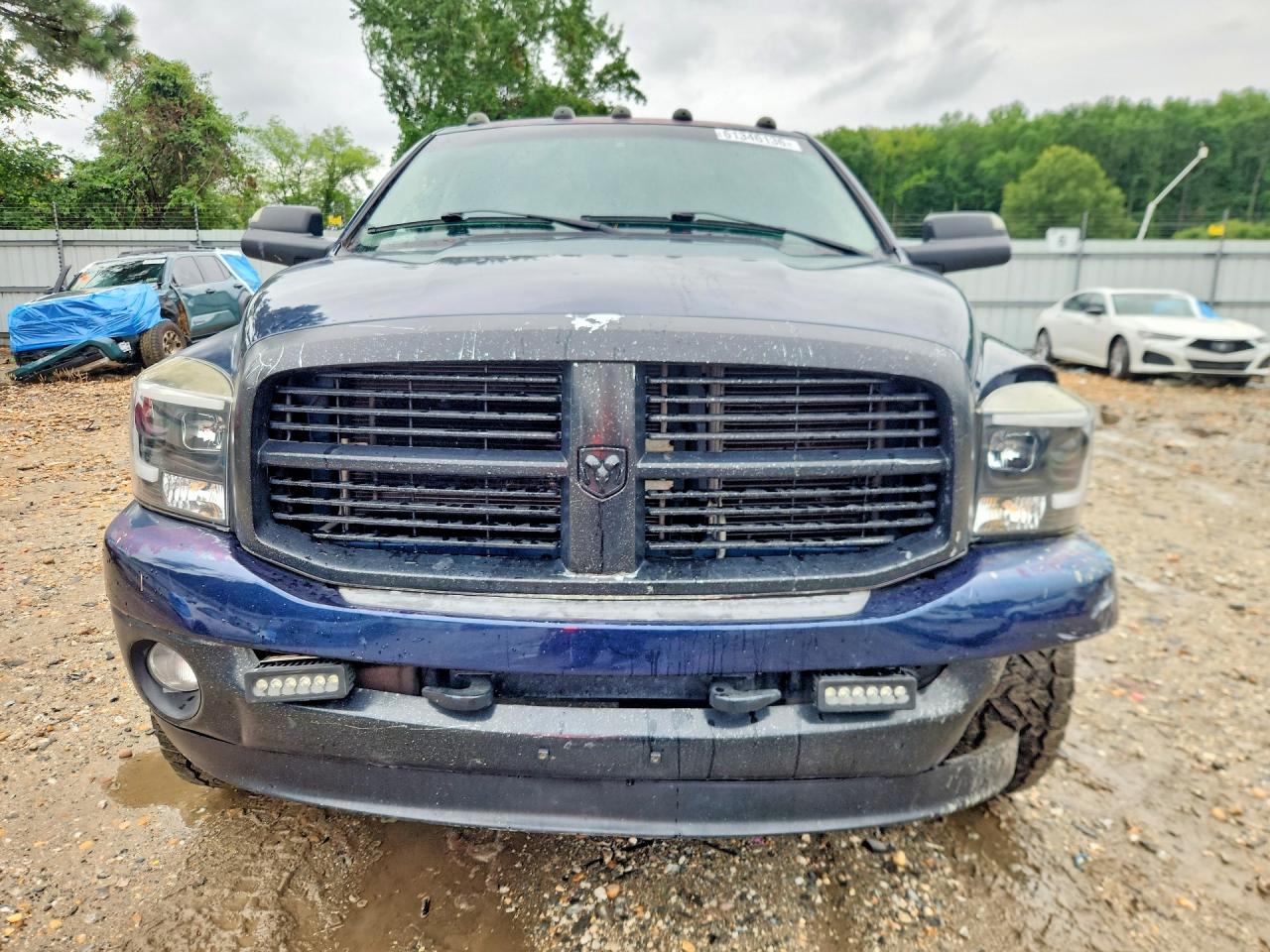 2007 Dodge Ram 1500 St Blue vin: 1D7HU18217J595406