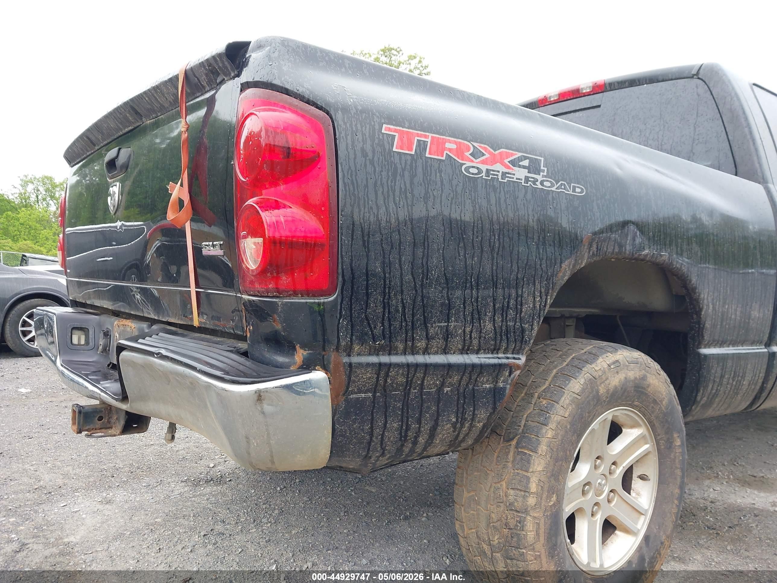 2007 Dodge Ram 1500 Slt/trx4 Off Road/sport Черный vin: 1D7HU18217S206404