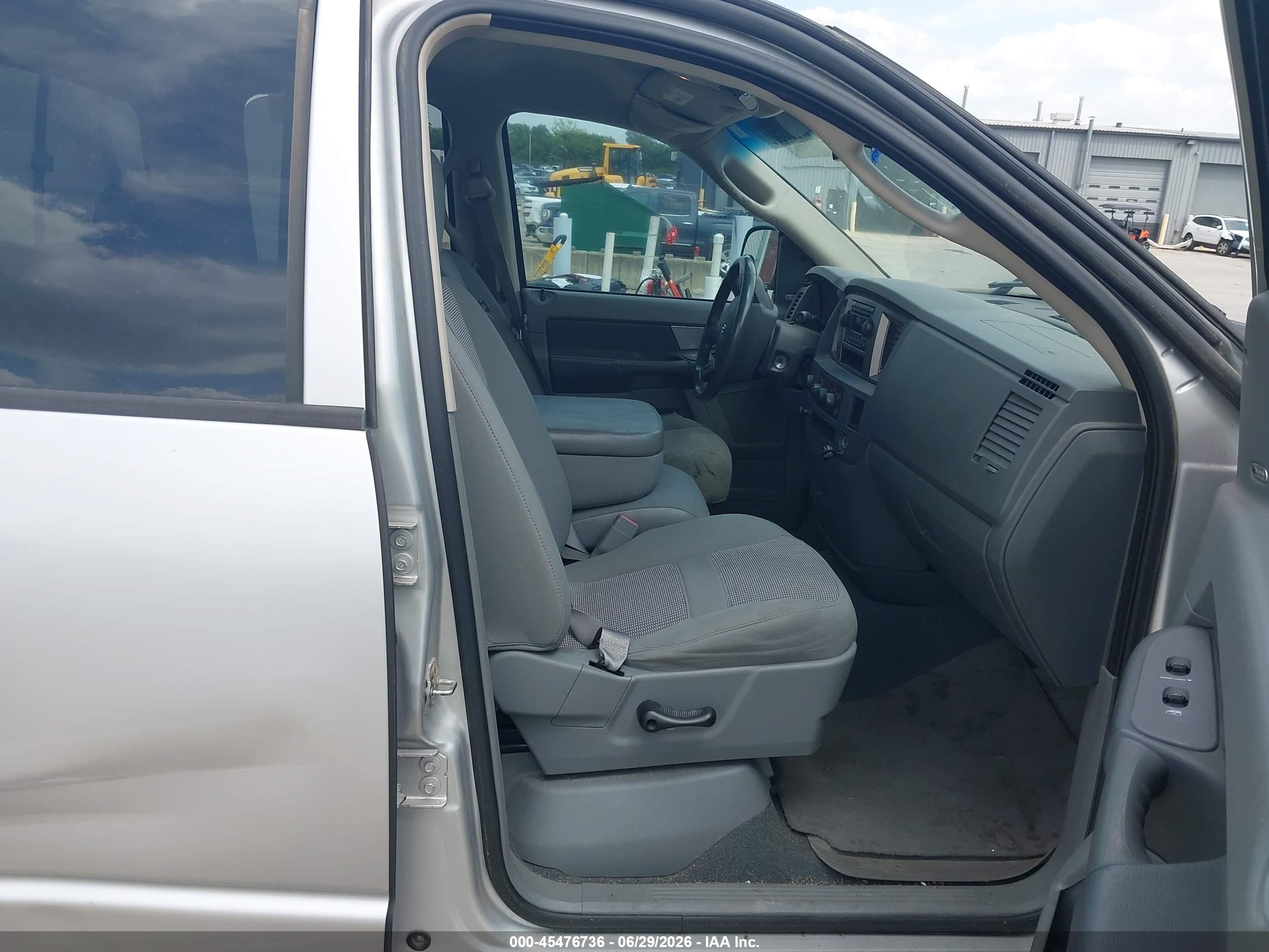 2007 Dodge Ram 1500 Slt/trx4 Off Road/sport Silver vin: 1D7HU18217S252332