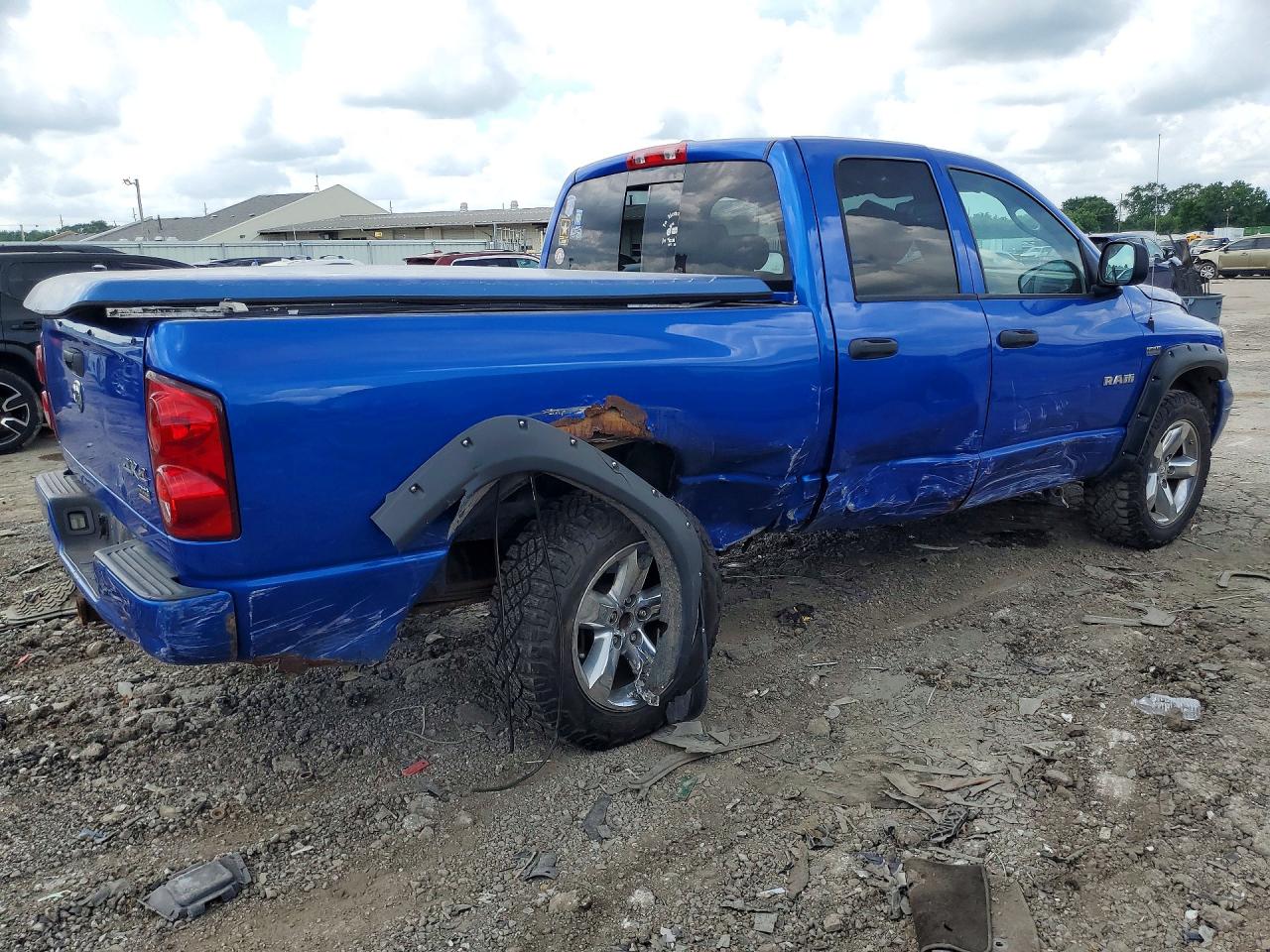 2008 Dodge Ram 1500 St Синий vin: 1D7HU18218J106584