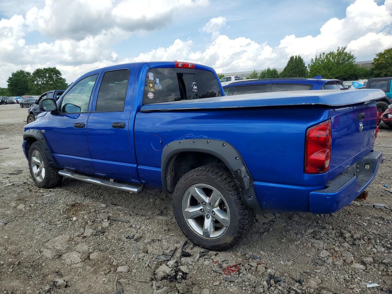 2008 Dodge Ram 1500 St Синий vin: 1D7HU18218J106584