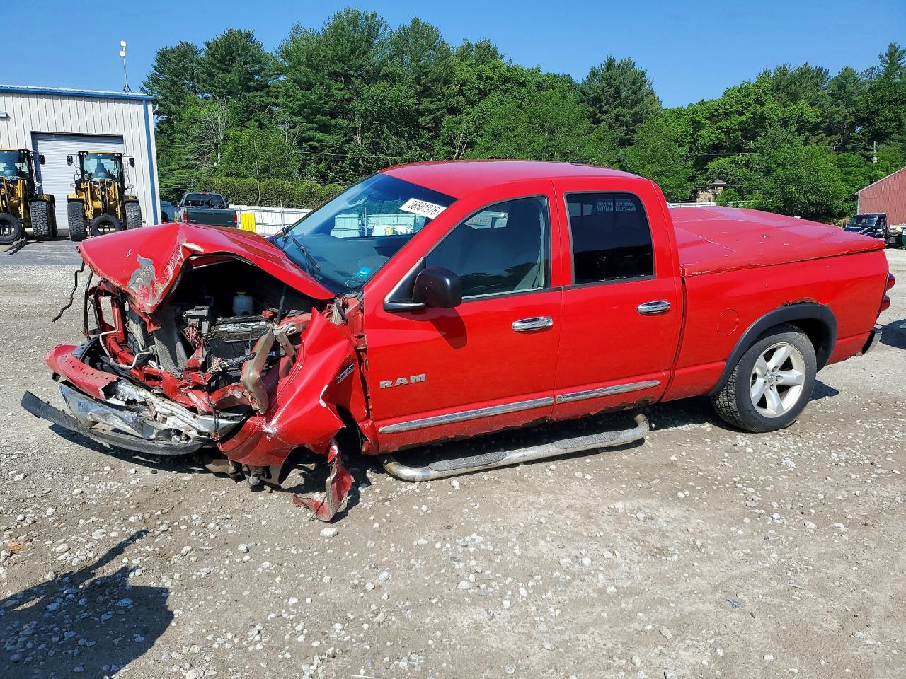 2008 Dodge Ram 1500 St Red vin: 1D7HU18218S579959