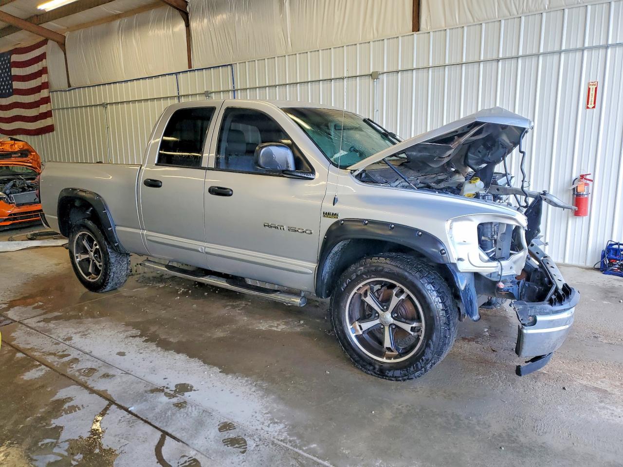 2007 Dodge Ram 1500 St Silver vin: 1D7HU18227J542620