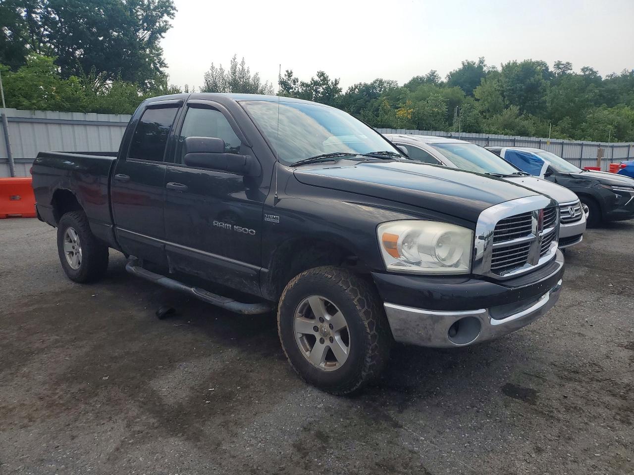2007 Dodge Ram 1500 St Black vin: 1D7HU18227J558087