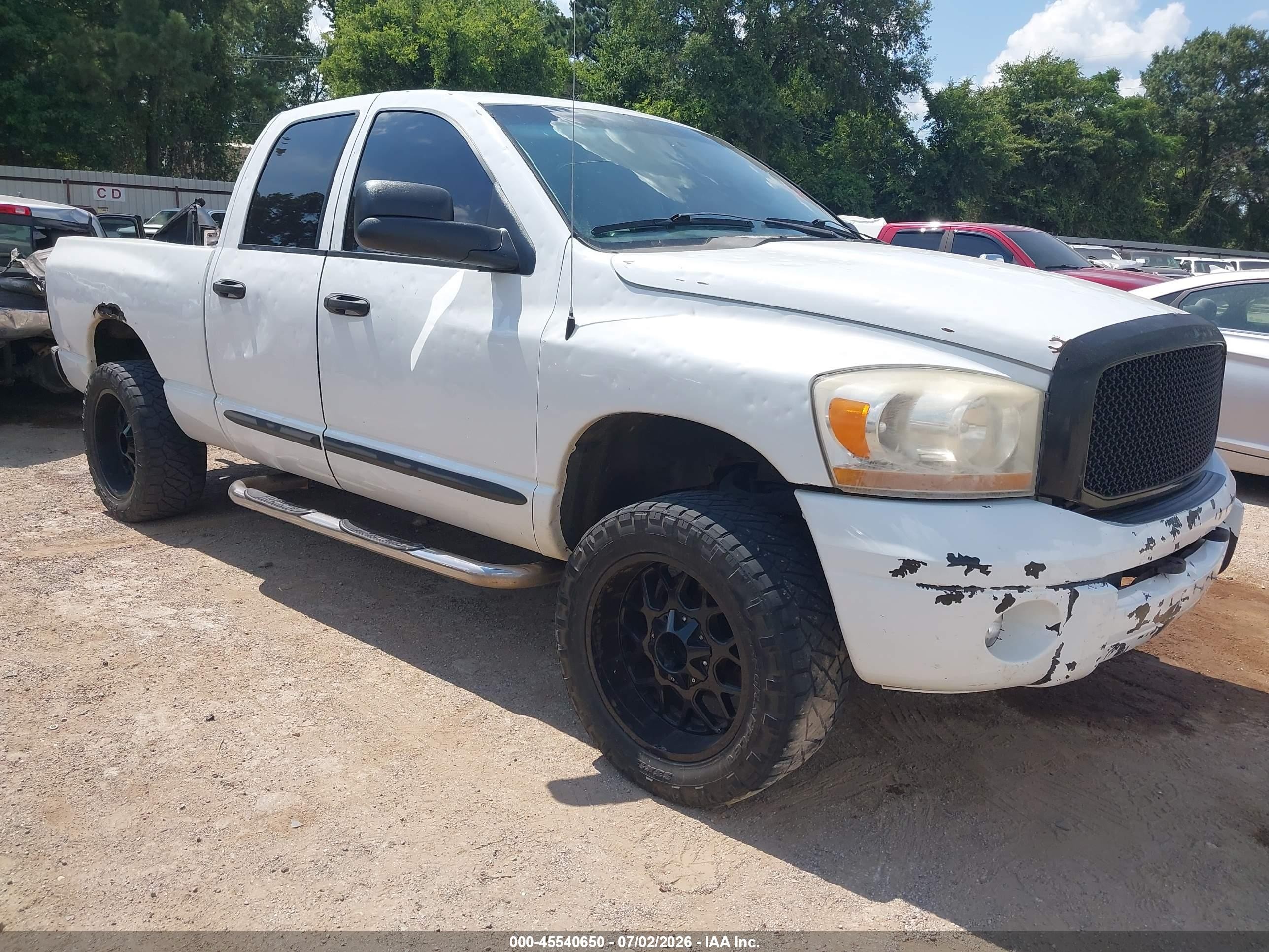 2008 Dodge Ram 1500 St/sxt White vin: 1D7HU18228J148245