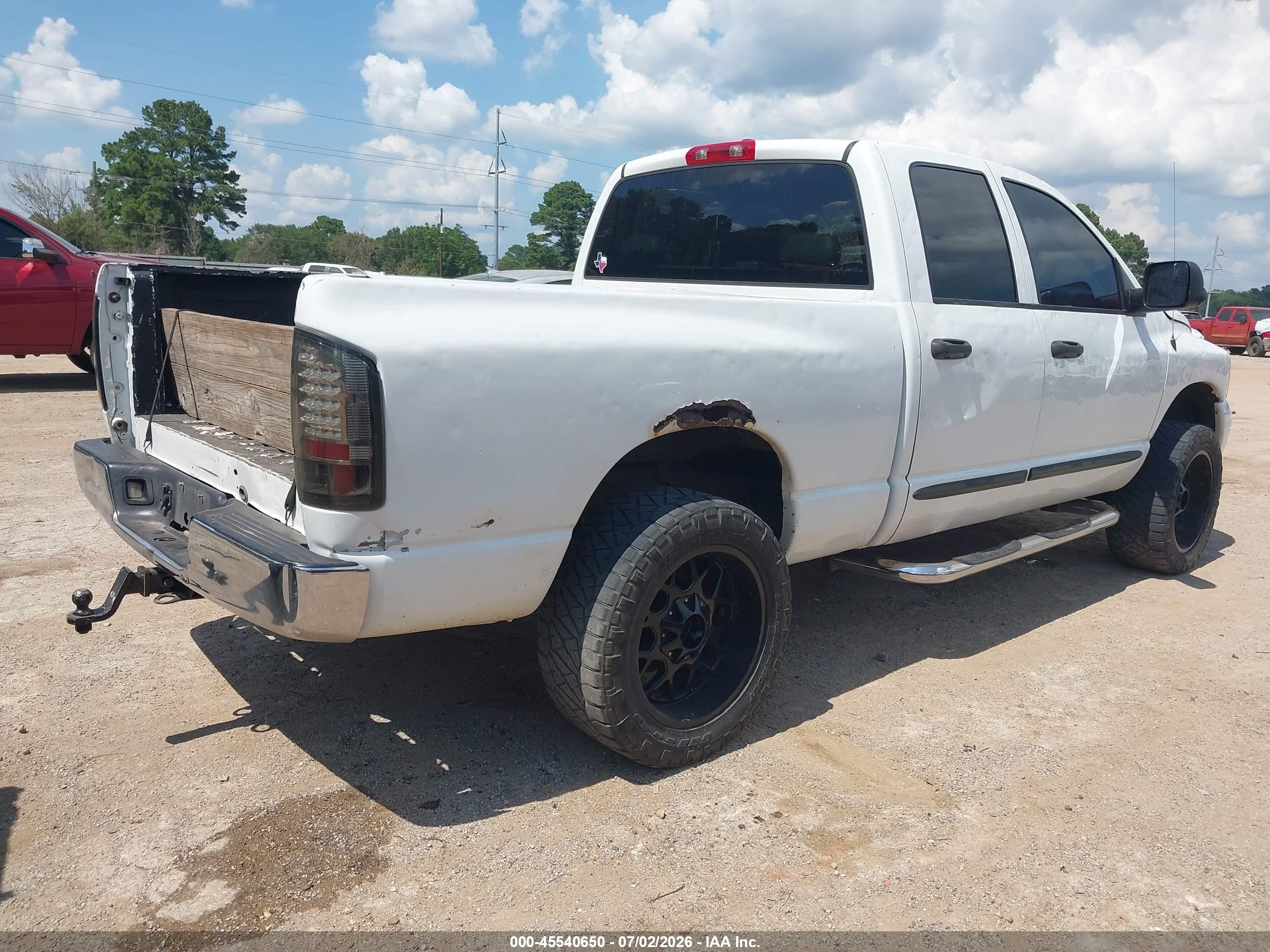 2008 Dodge Ram 1500 St/sxt White vin: 1D7HU18228J148245