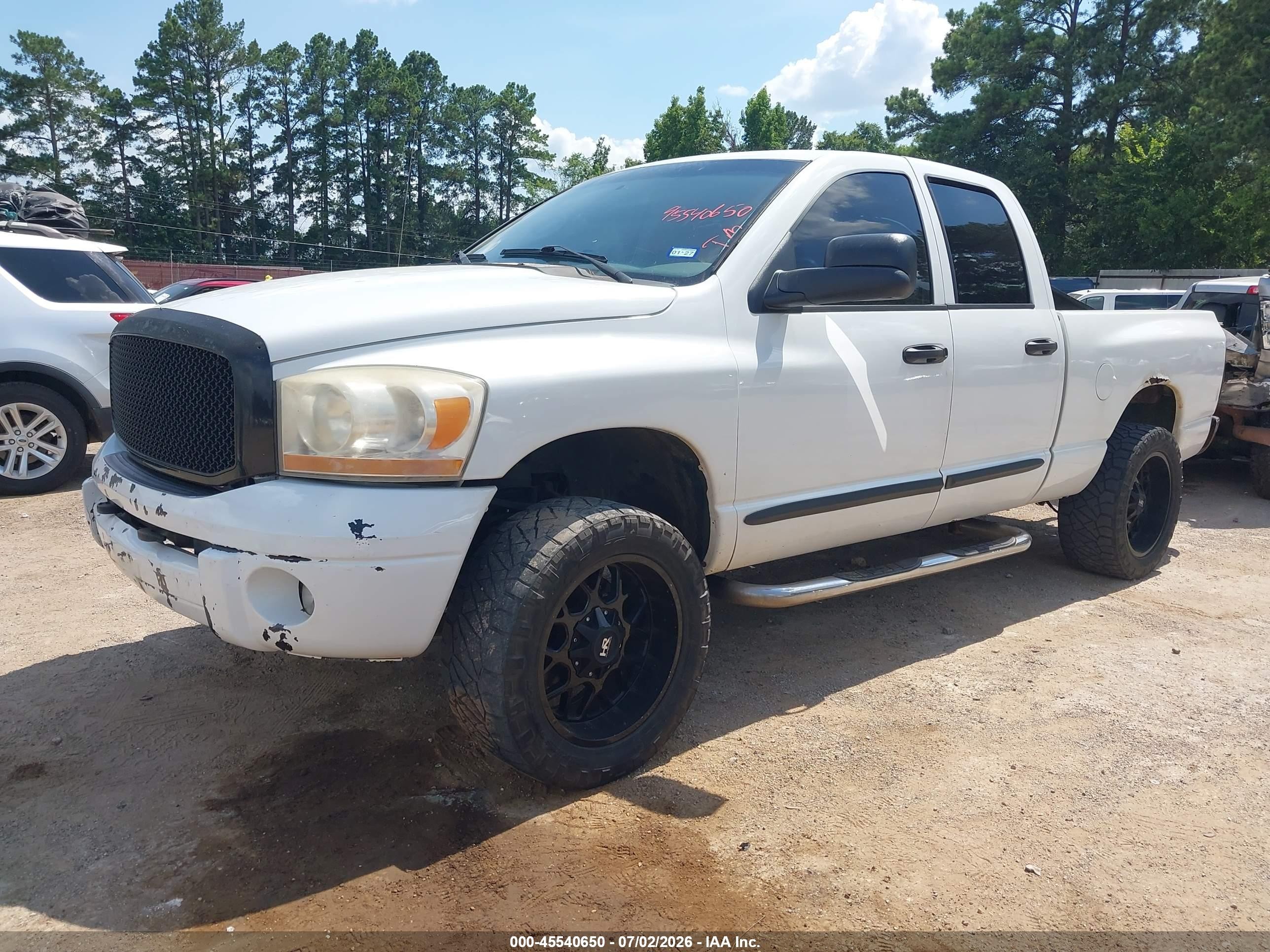 2008 Dodge Ram 1500 St/sxt White vin: 1D7HU18228J148245