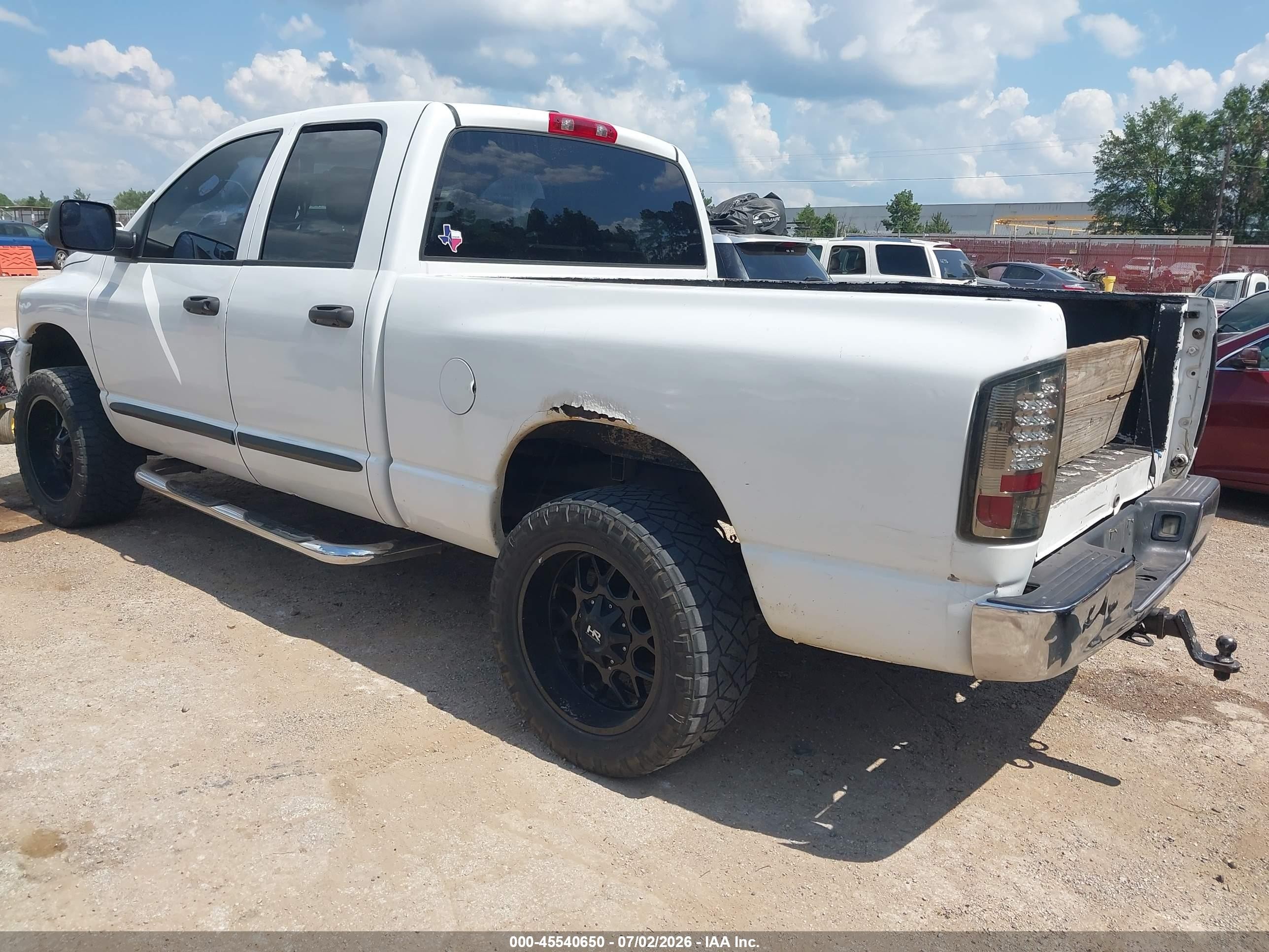 2008 Dodge Ram 1500 St/sxt White vin: 1D7HU18228J148245