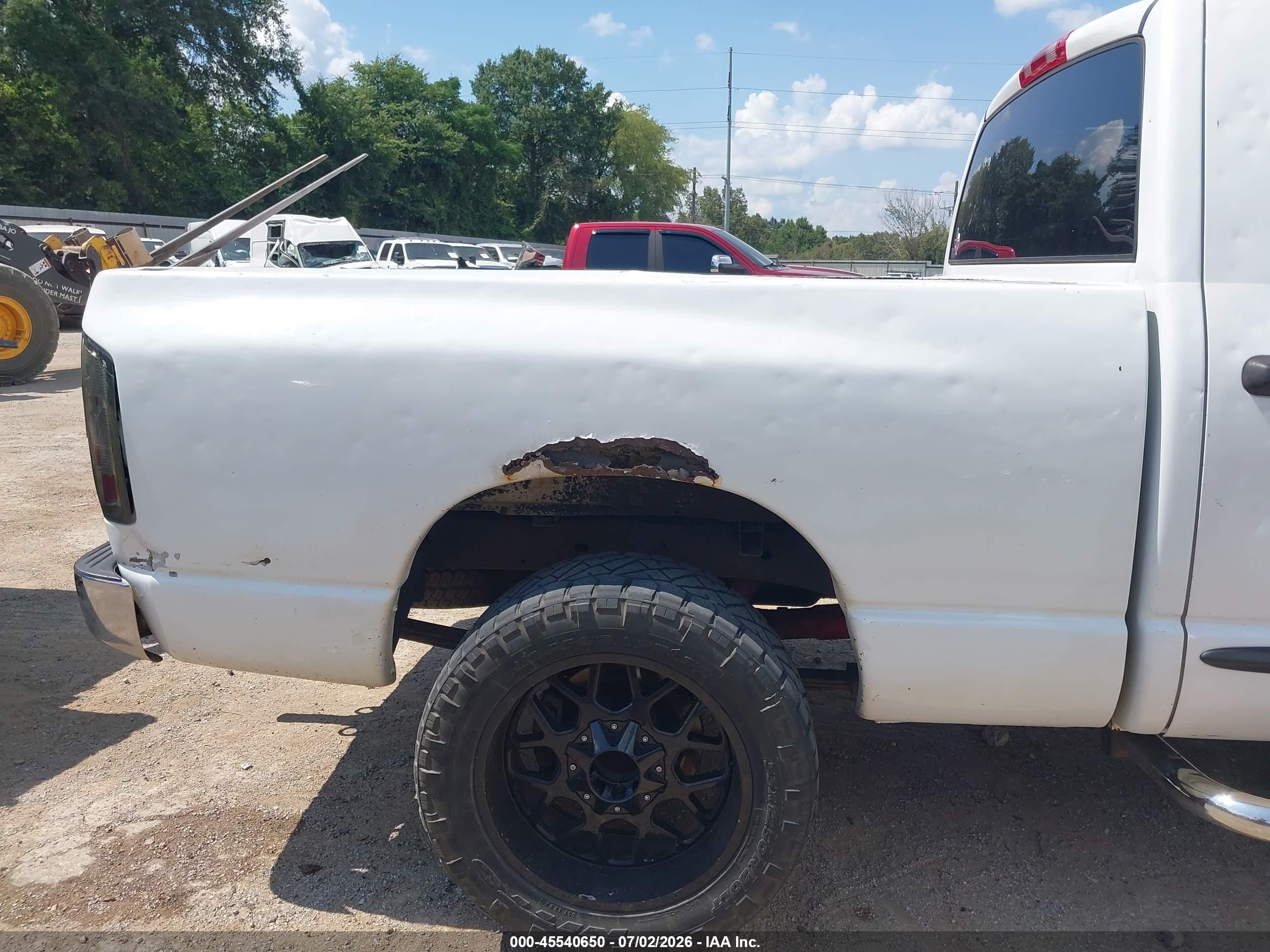 2008 Dodge Ram 1500 St/sxt White vin: 1D7HU18228J148245
