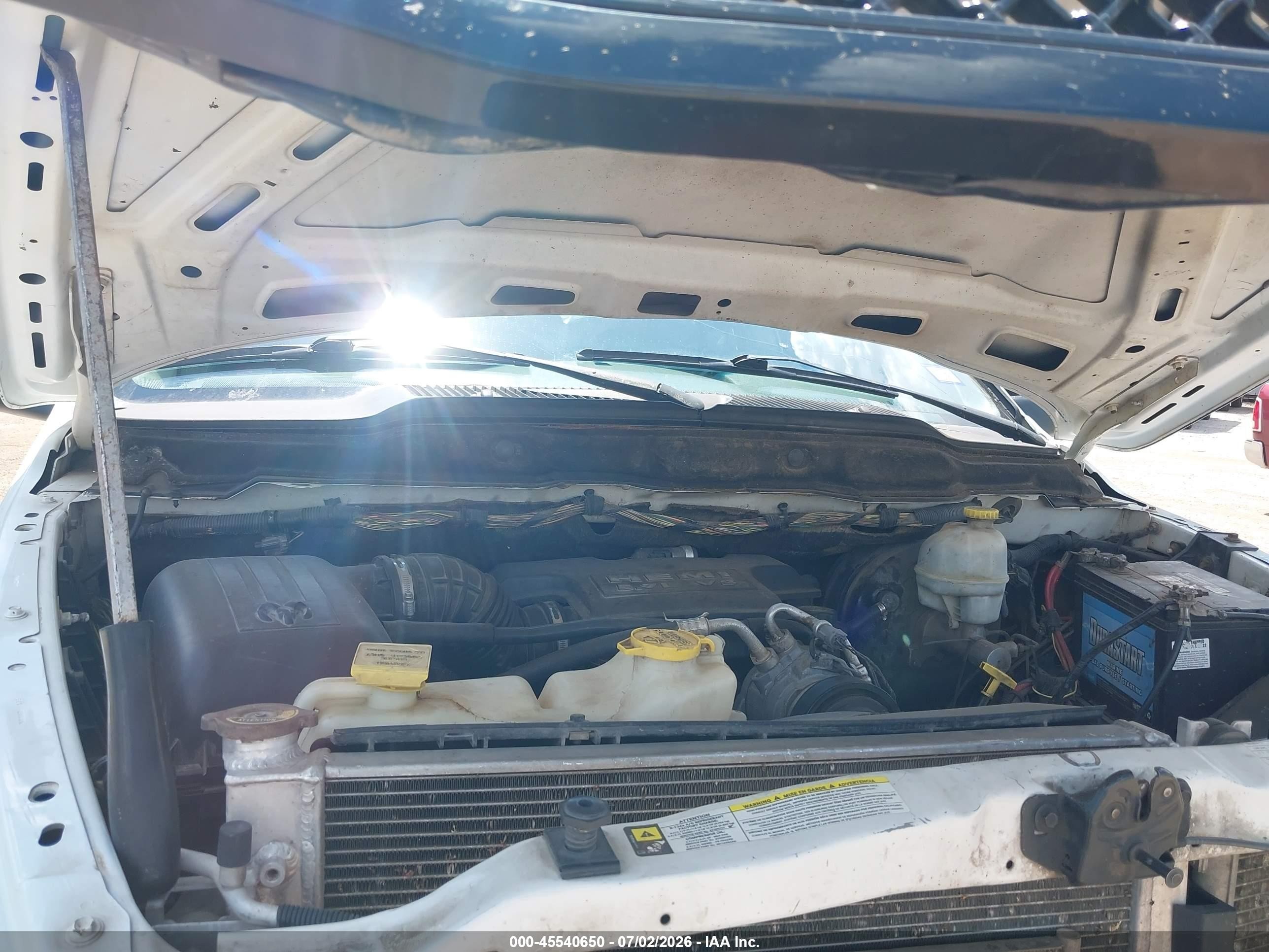 2008 Dodge Ram 1500 St/sxt White vin: 1D7HU18228J148245