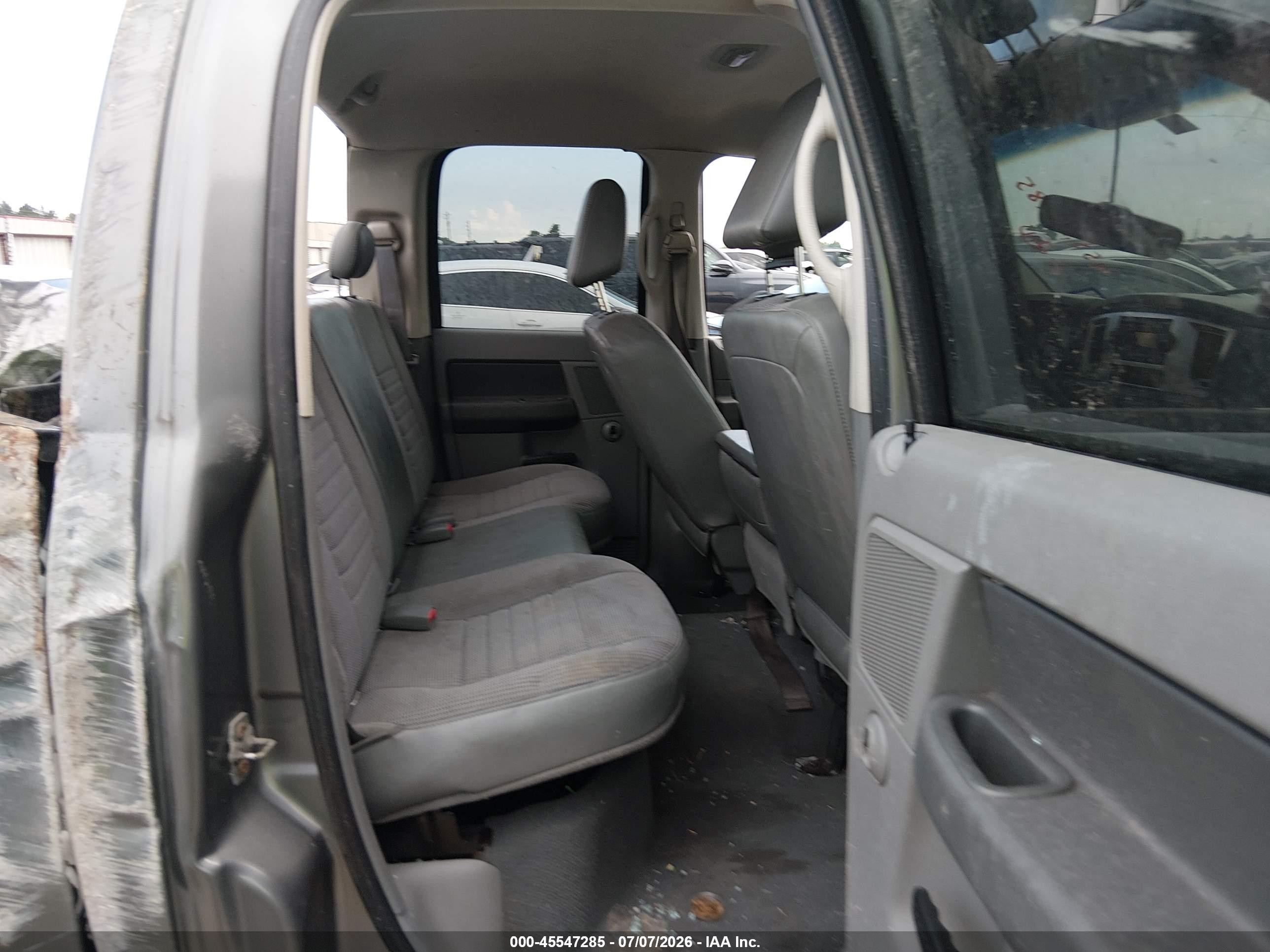 2008 Dodge Ram 1500 Slt Gray vin: 1D7HU18228S579212