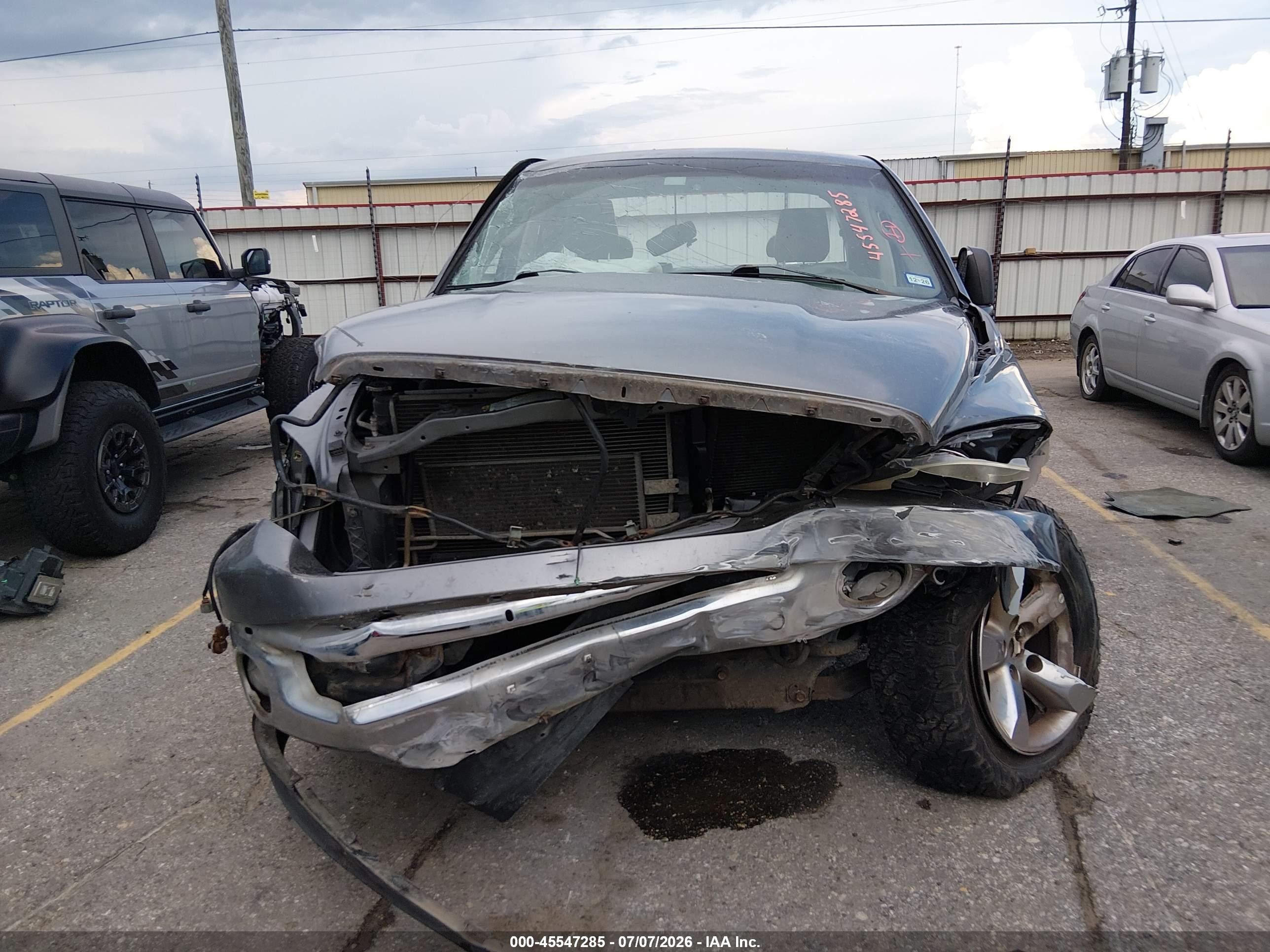 2008 Dodge Ram 1500 Slt Gray vin: 1D7HU18228S579212