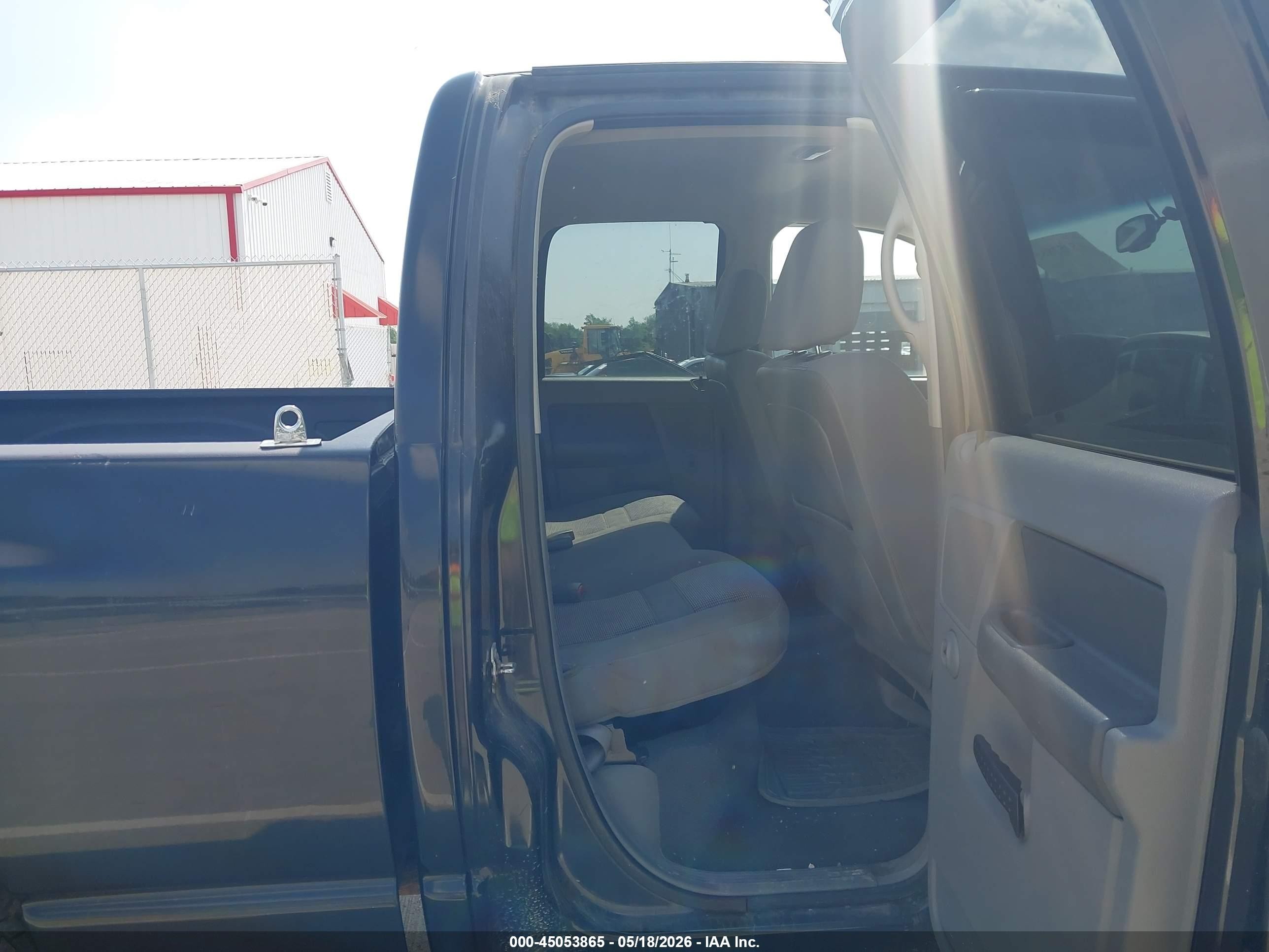 2008 Dodge Ram 1500 Slt Black vin: 1D7HU18228S584829