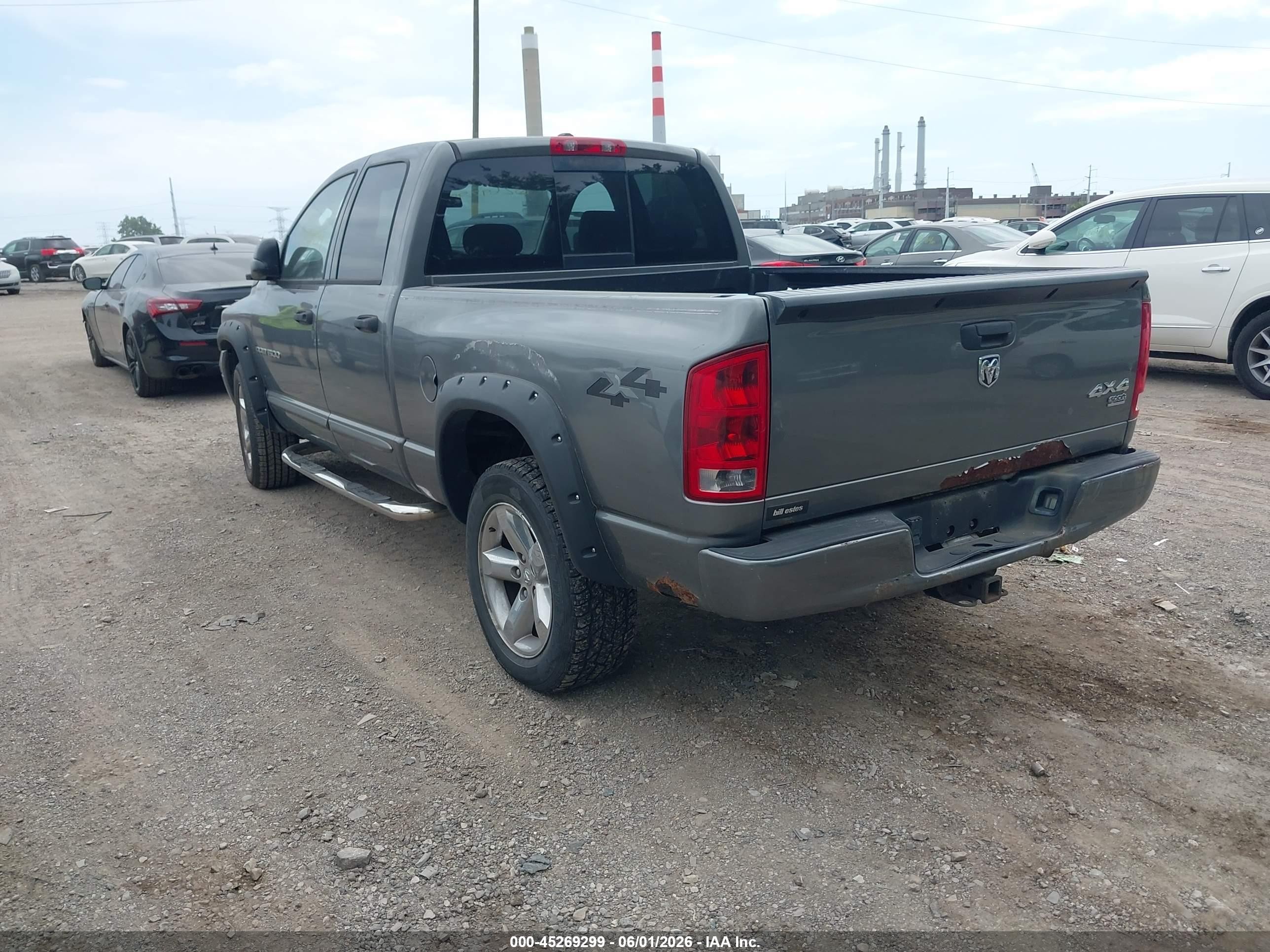 2006 Dodge Ram 1500 Slt/trx4 Off Road/sport Gray vin: 1D7HU18236S705686