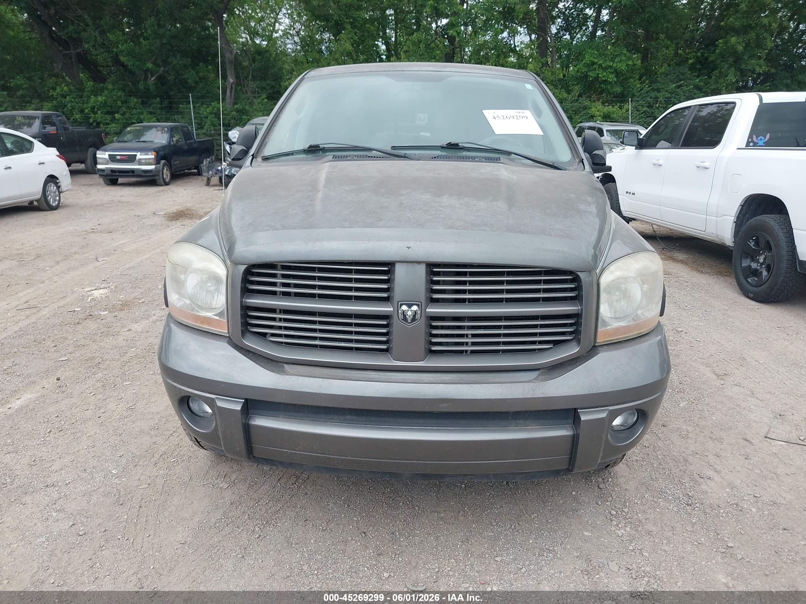 2006 Dodge Ram 1500 Slt/trx4 Off Road/sport Gray vin: 1D7HU18236S705686
