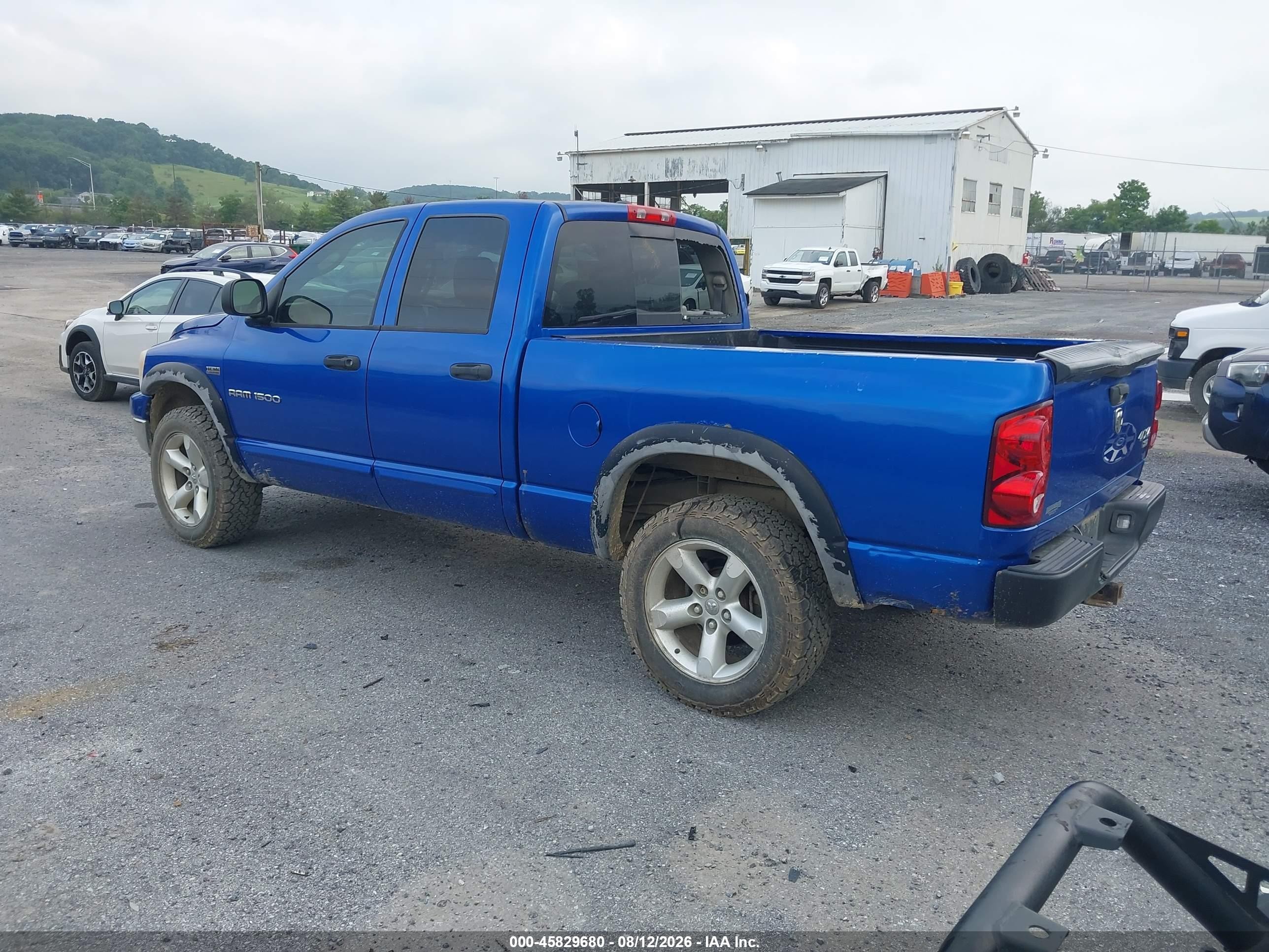 2007 Dodge Ram 1500 St/slt Blue vin: 1D7HU18237J534025