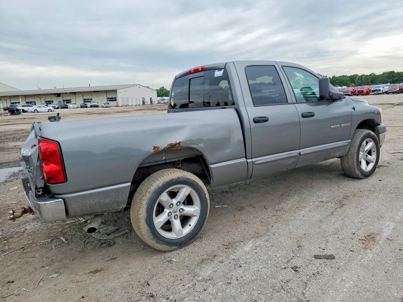 2007 Dodge Ram 1500 St Gray vin: 1D7HU18237S106658