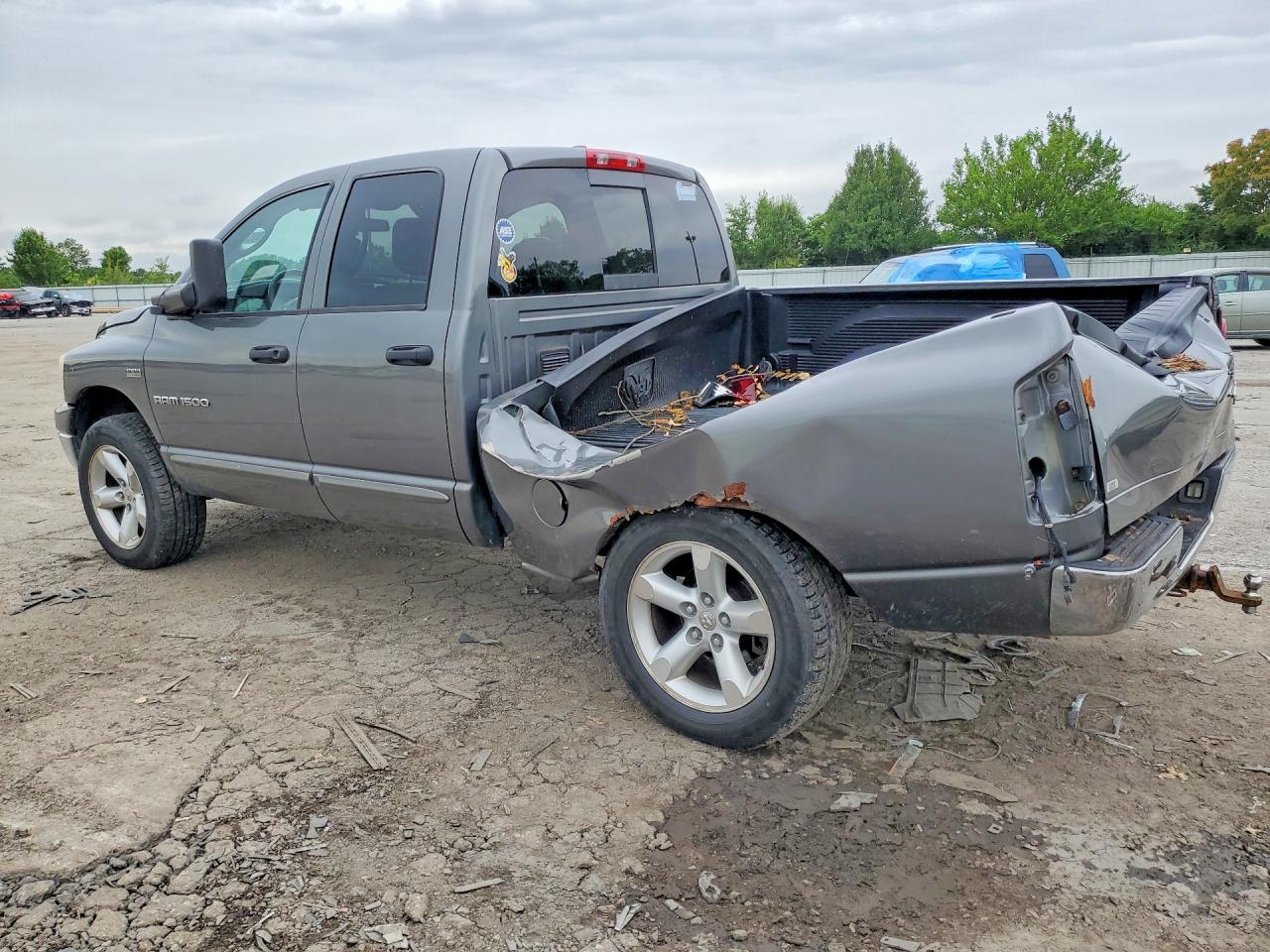 2007 Dodge Ram 1500 St Gray vin: 1D7HU18237S106658