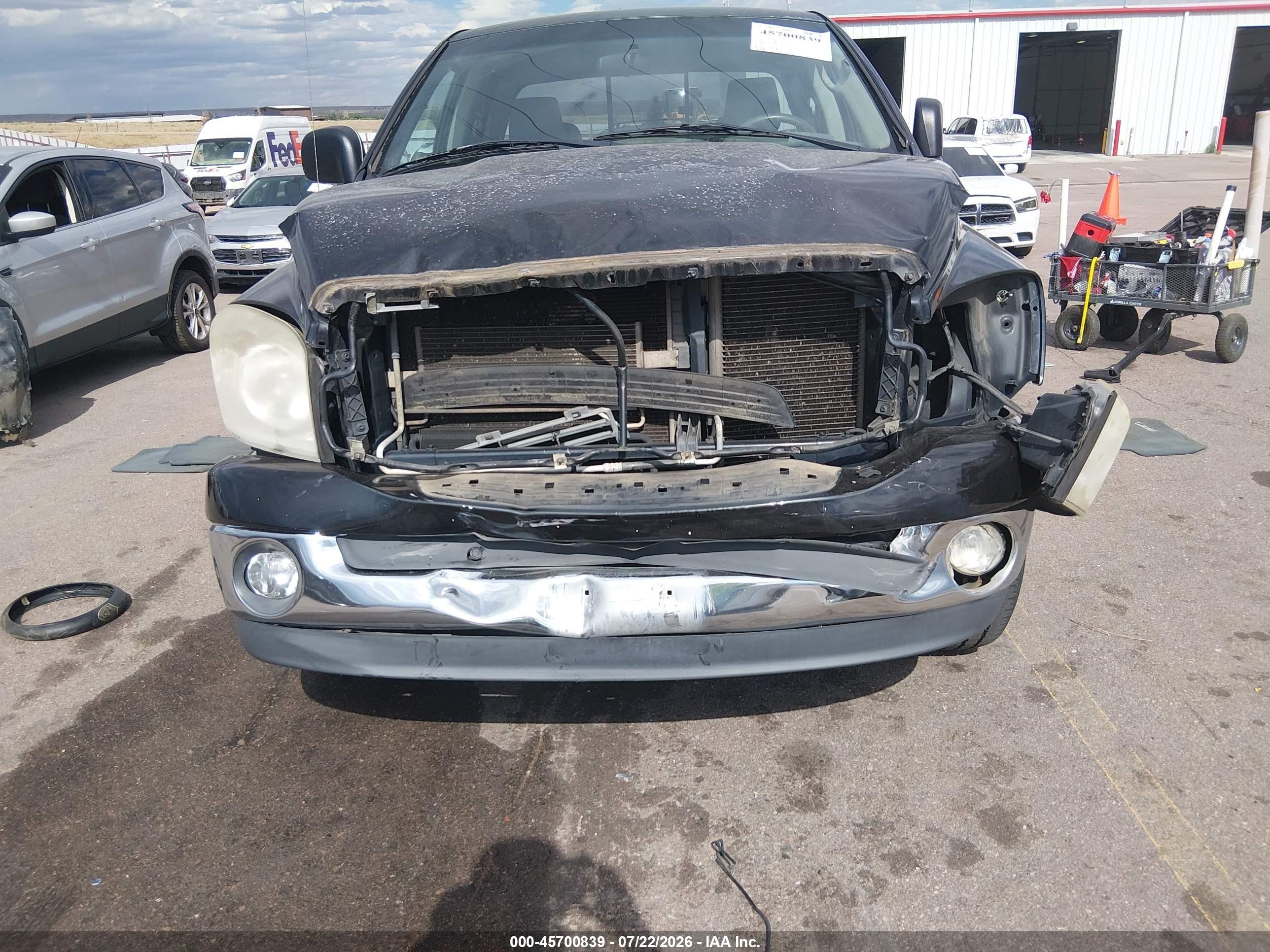 2007 Dodge Ram 1500 St/slt Black vin: 1D7HU18237S188648