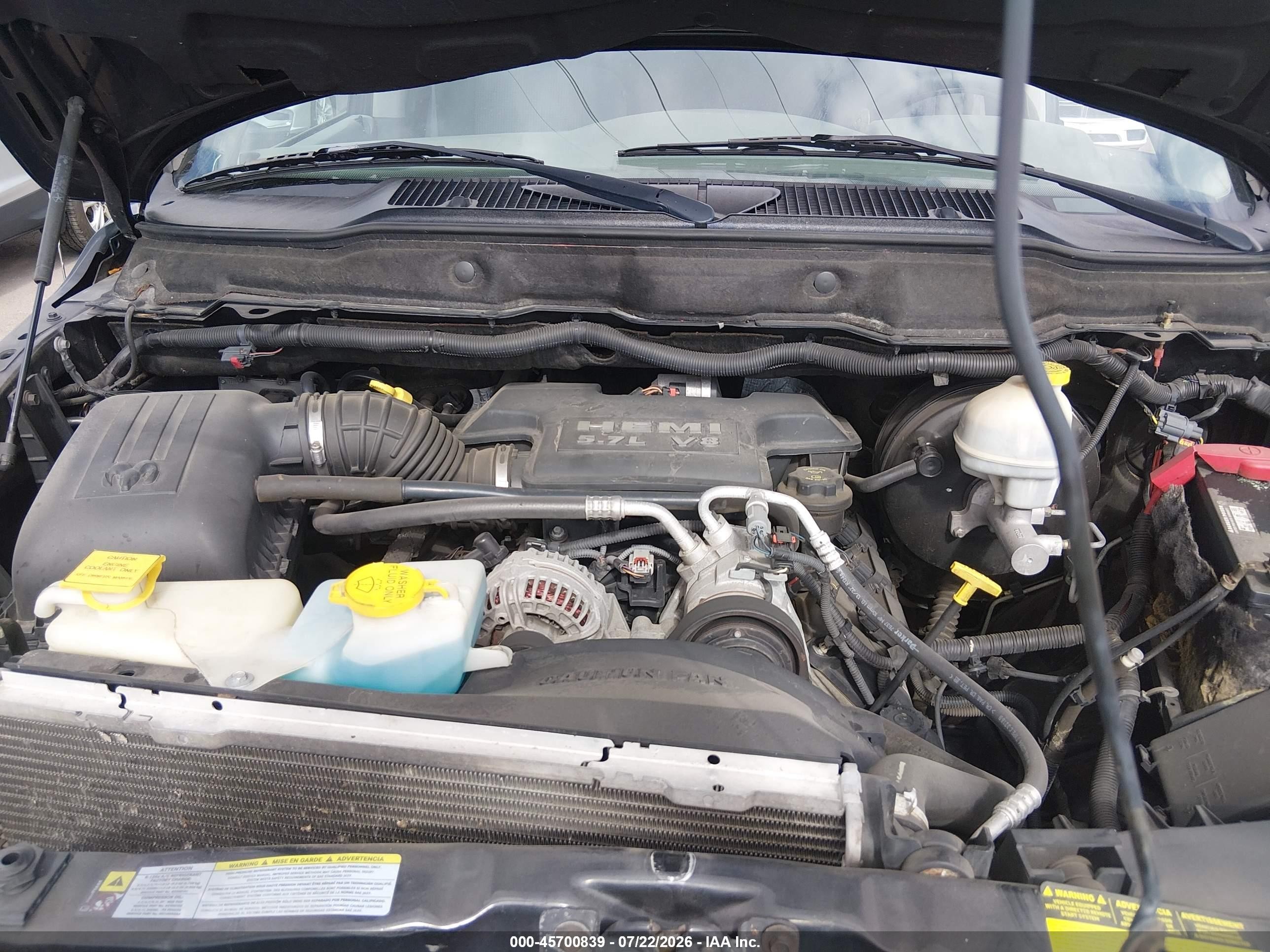 2007 Dodge Ram 1500 St/slt Black vin: 1D7HU18237S188648