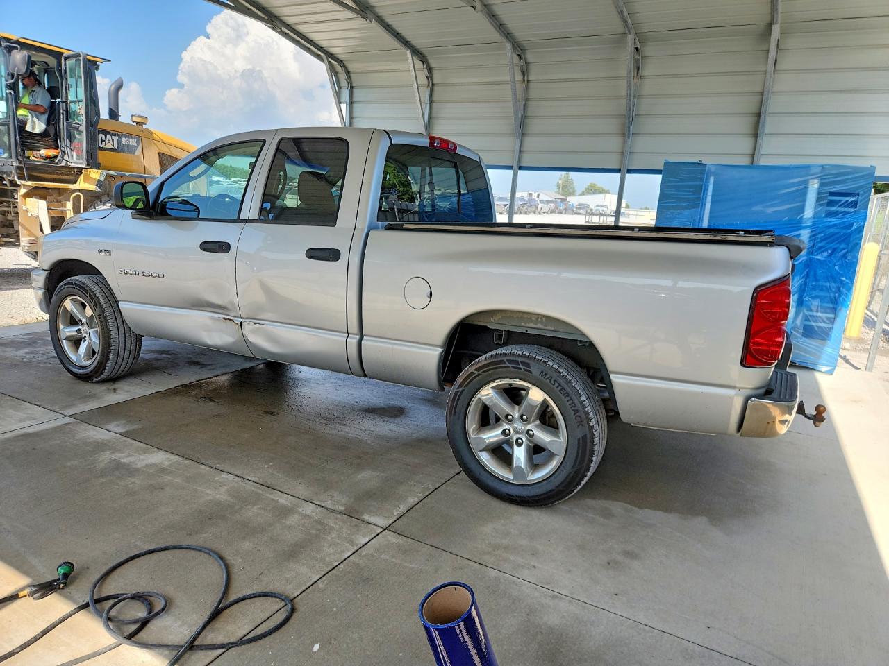 2007 Dodge Ram 1500 St Silver vin: 1D7HU18237S207120