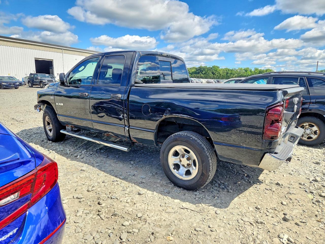 2008 Dodge Ram 1500 St Black vin: 1D7HU18238S541990