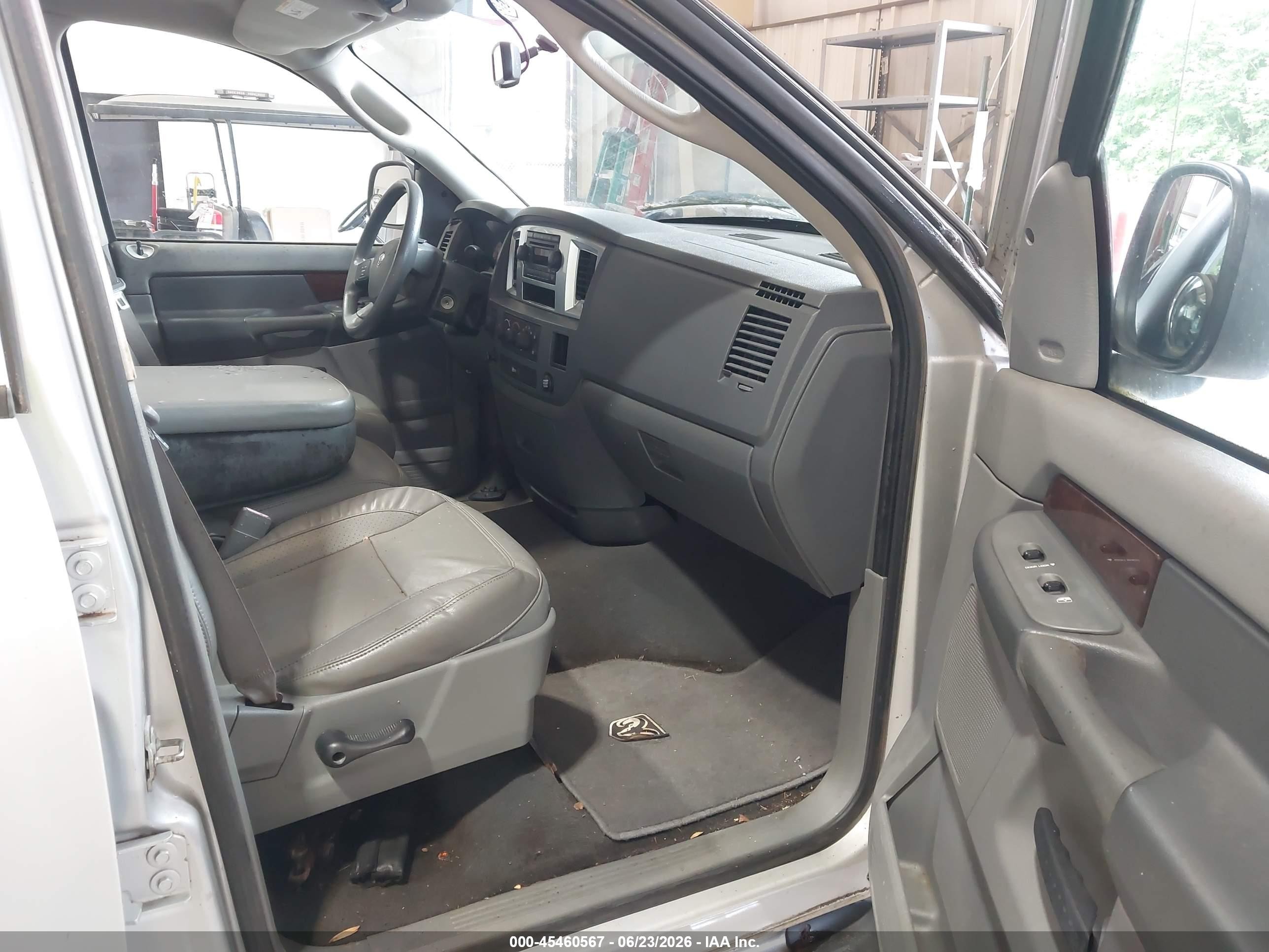2008 Dodge Ram 1500 Slt Silver vin: 1D7HU18238S547868