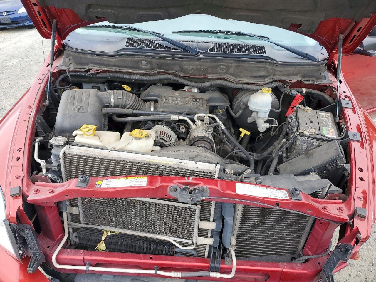 2008 Dodge Ram 1500 St Red vin: 1D7HU18238S631186