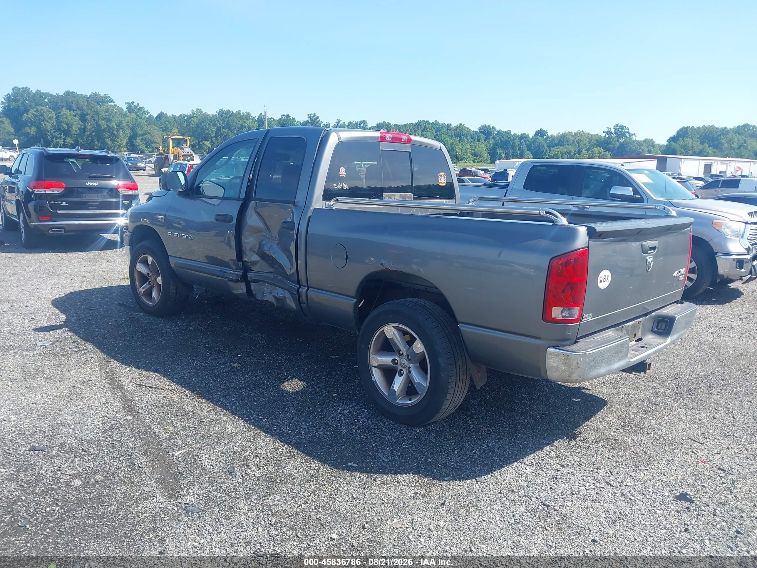 2006 Dodge Ram 1500 Slt/trx4 Off Road/sport Серебряный vin: 1D7HU18246S635972