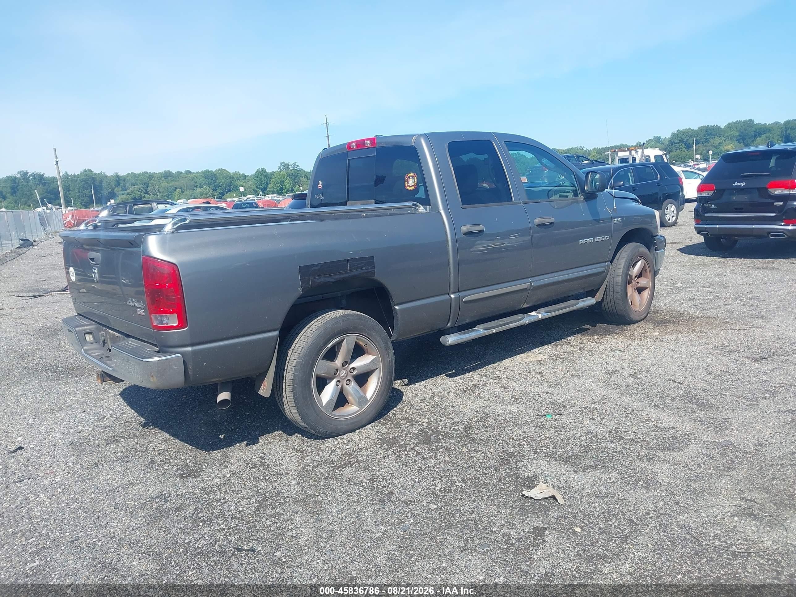 2006 Dodge Ram 1500 Slt/trx4 Off Road/sport Серебряный vin: 1D7HU18246S635972