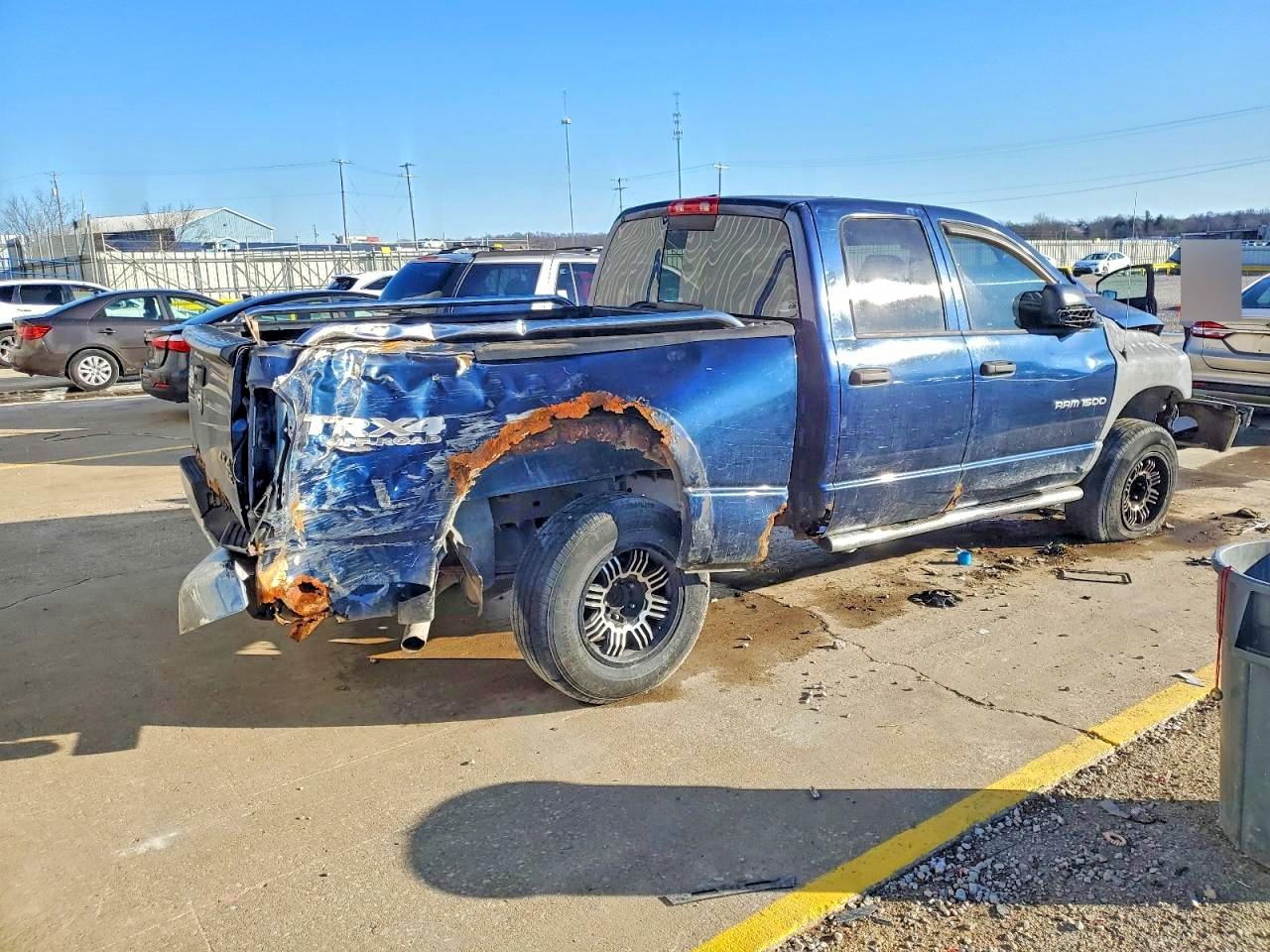 2007 Dodge Ram 1500 St Синий vin: 1D7HU18247J529559
