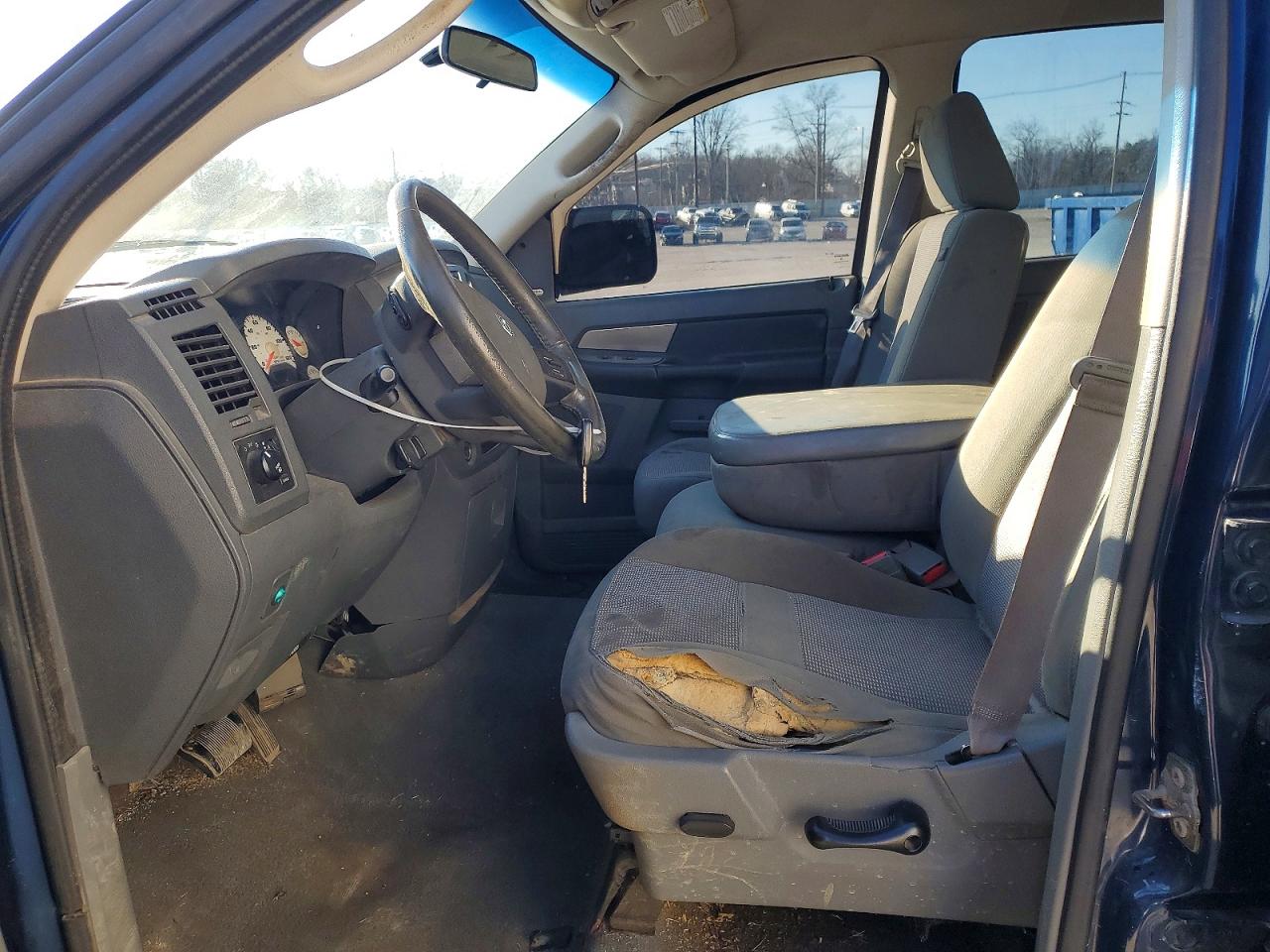 2007 Dodge Ram 1500 St Синий vin: 1D7HU18247J529559
