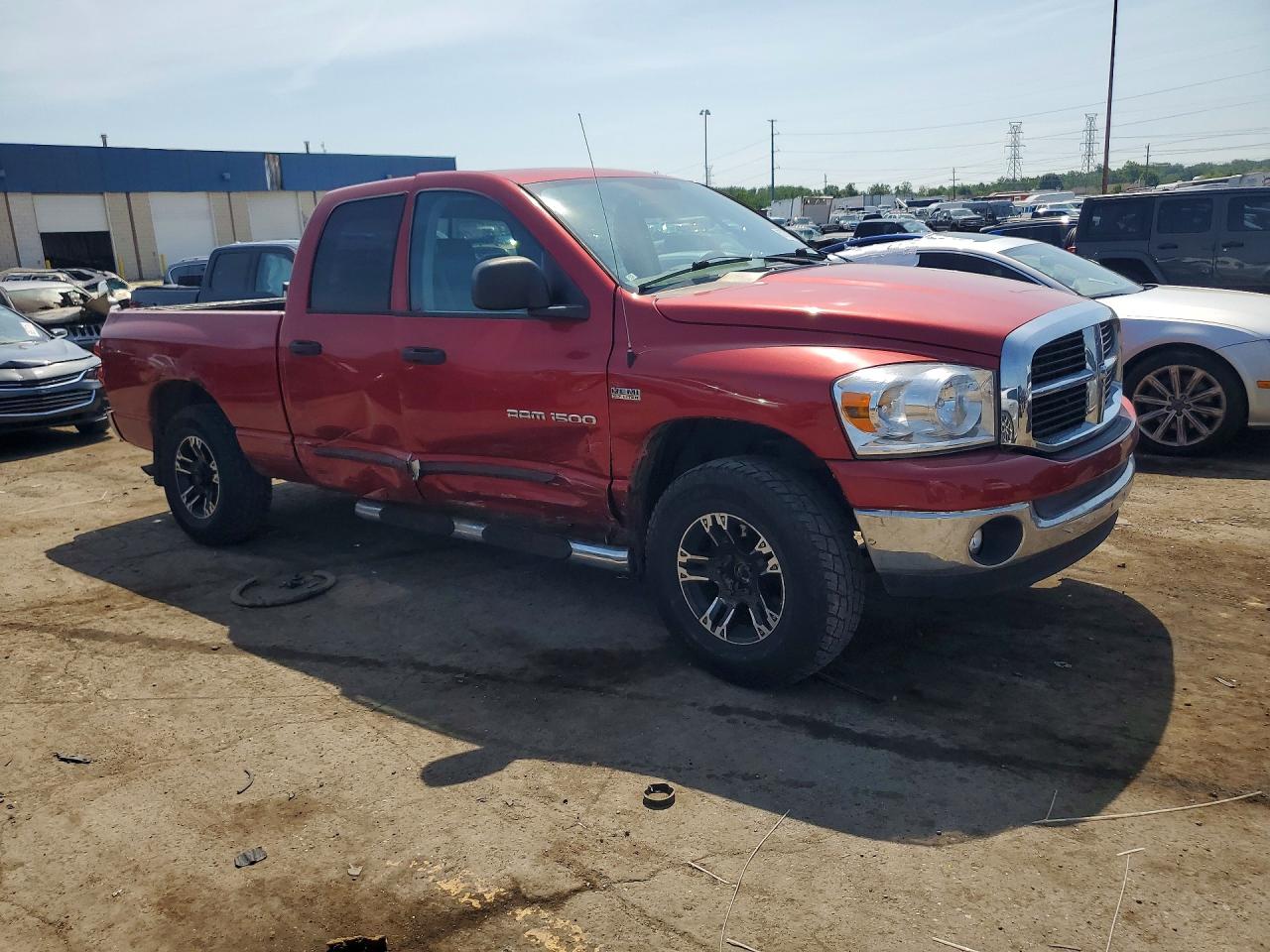 2007 Dodge Ram 1500 St Red vin: 1D7HU18247J560715