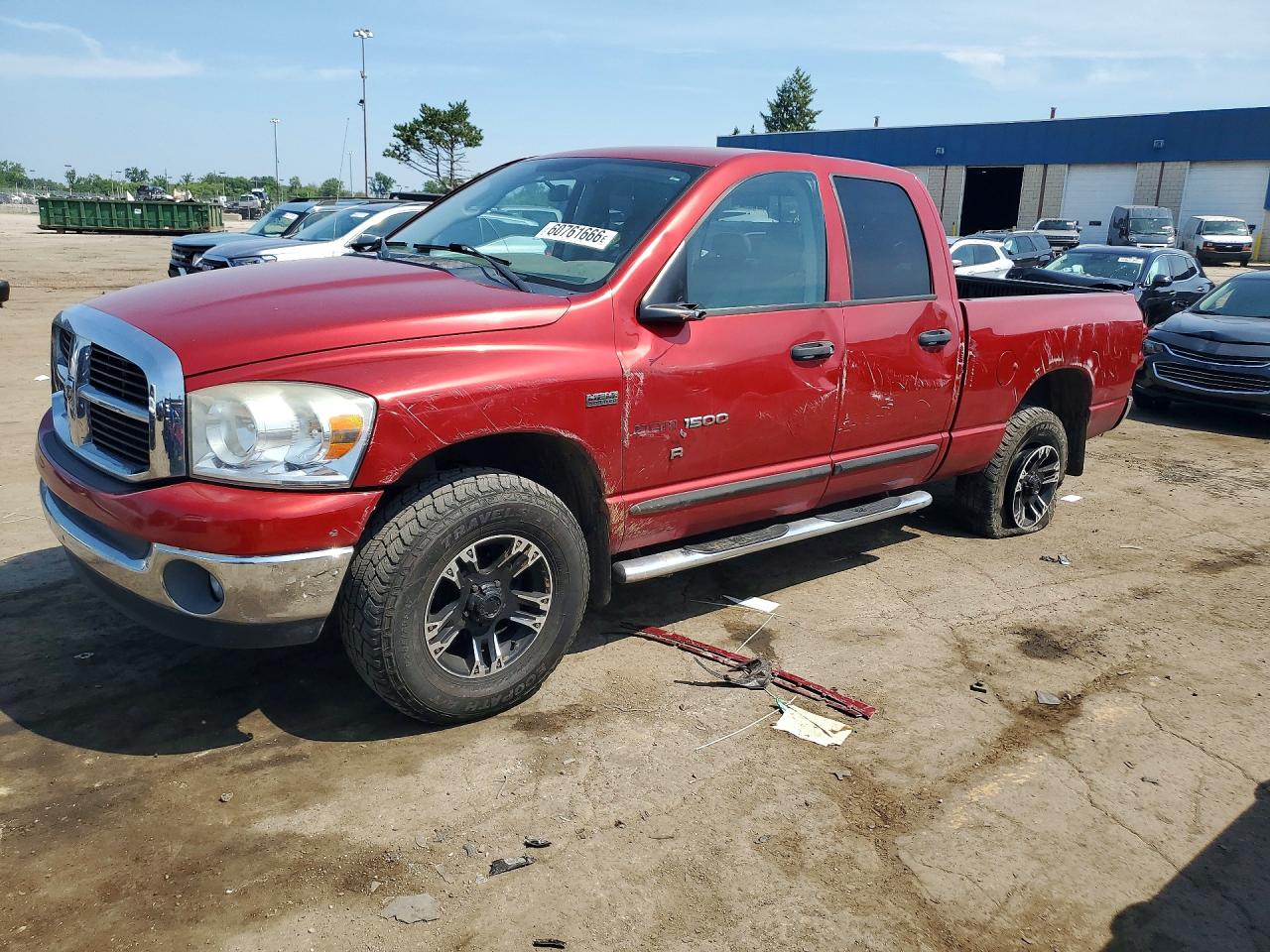 2007 Dodge Ram 1500 St Red vin: 1D7HU18247J560715