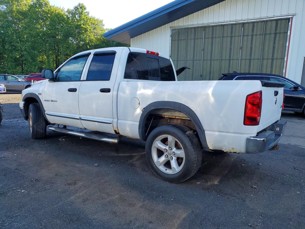 2007 Dodge Ram 1500 St White vin: 1D7HU18247S227215